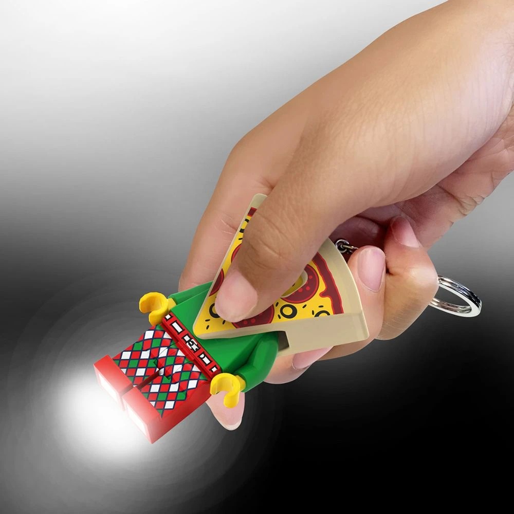 3 Lego Pizza Boy LEDLITE Keyring, 3 of 8