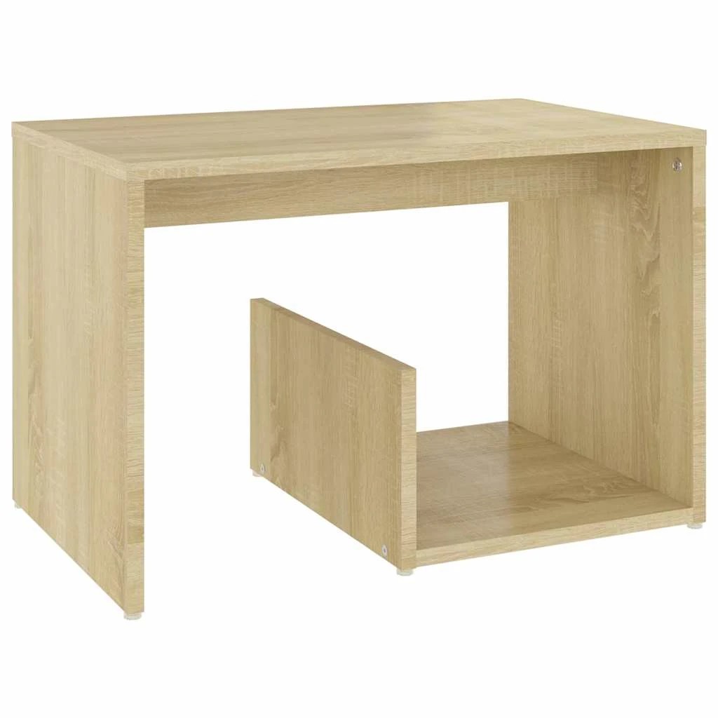 1 vidaXL Side table Ample Storage - Brown, 1 of 6