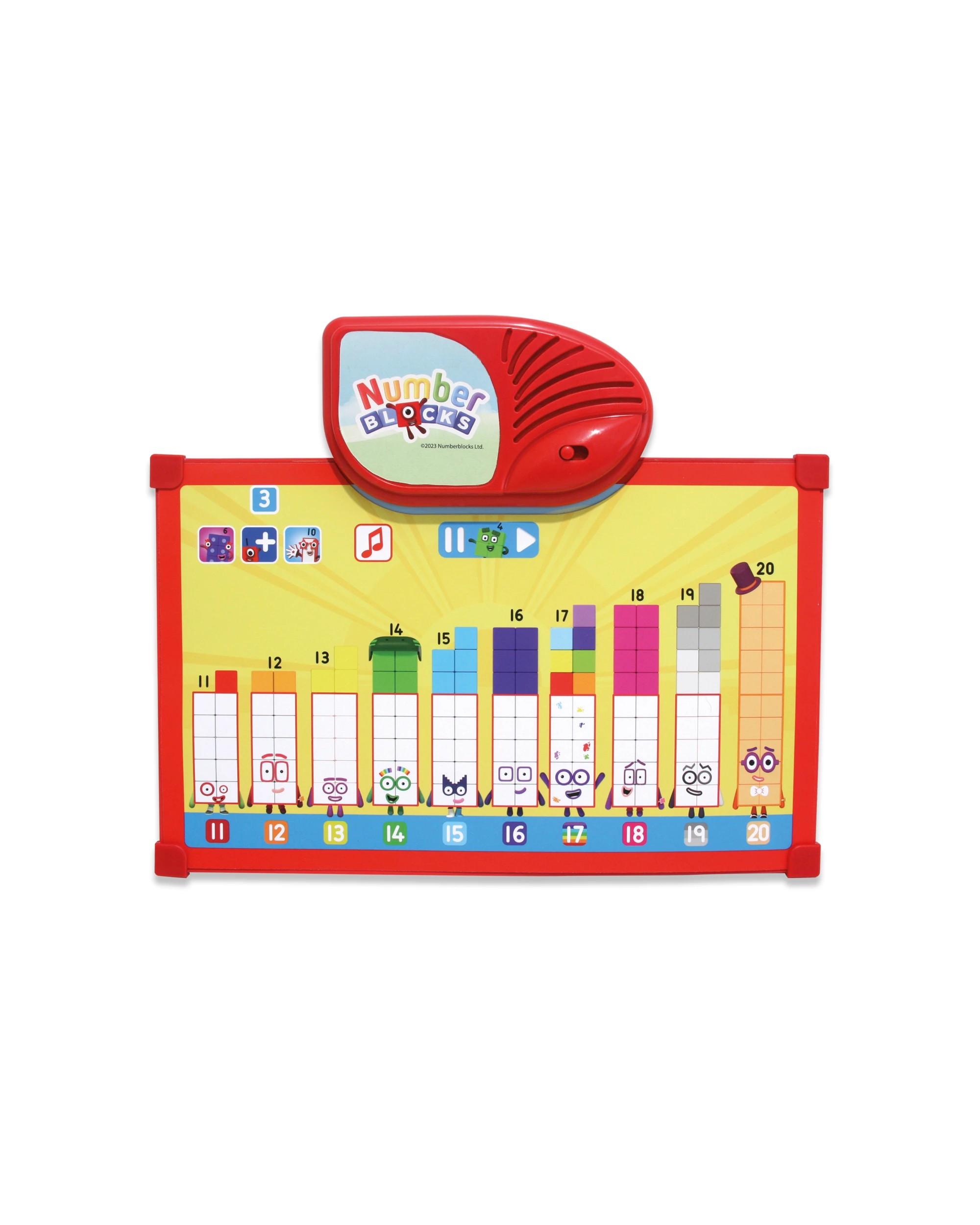 5 Numberblocks - Clip & Learn Number Fun, Meet the Numbers Activity Game, Ages 3+ - Multi, 5 of 6