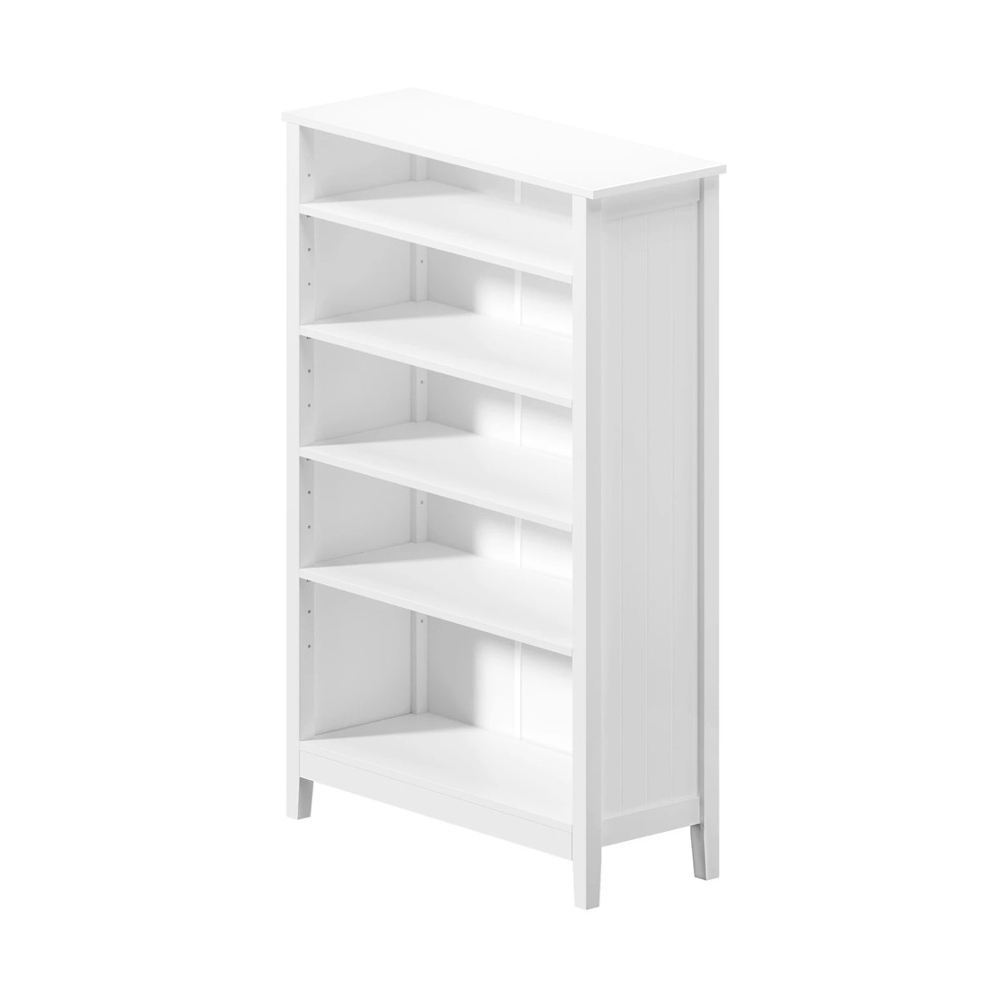 5 Oikiture Bookshelf Bookcase Display Shelf 5-tier Storage Cabinet
 - White, 5 of 7