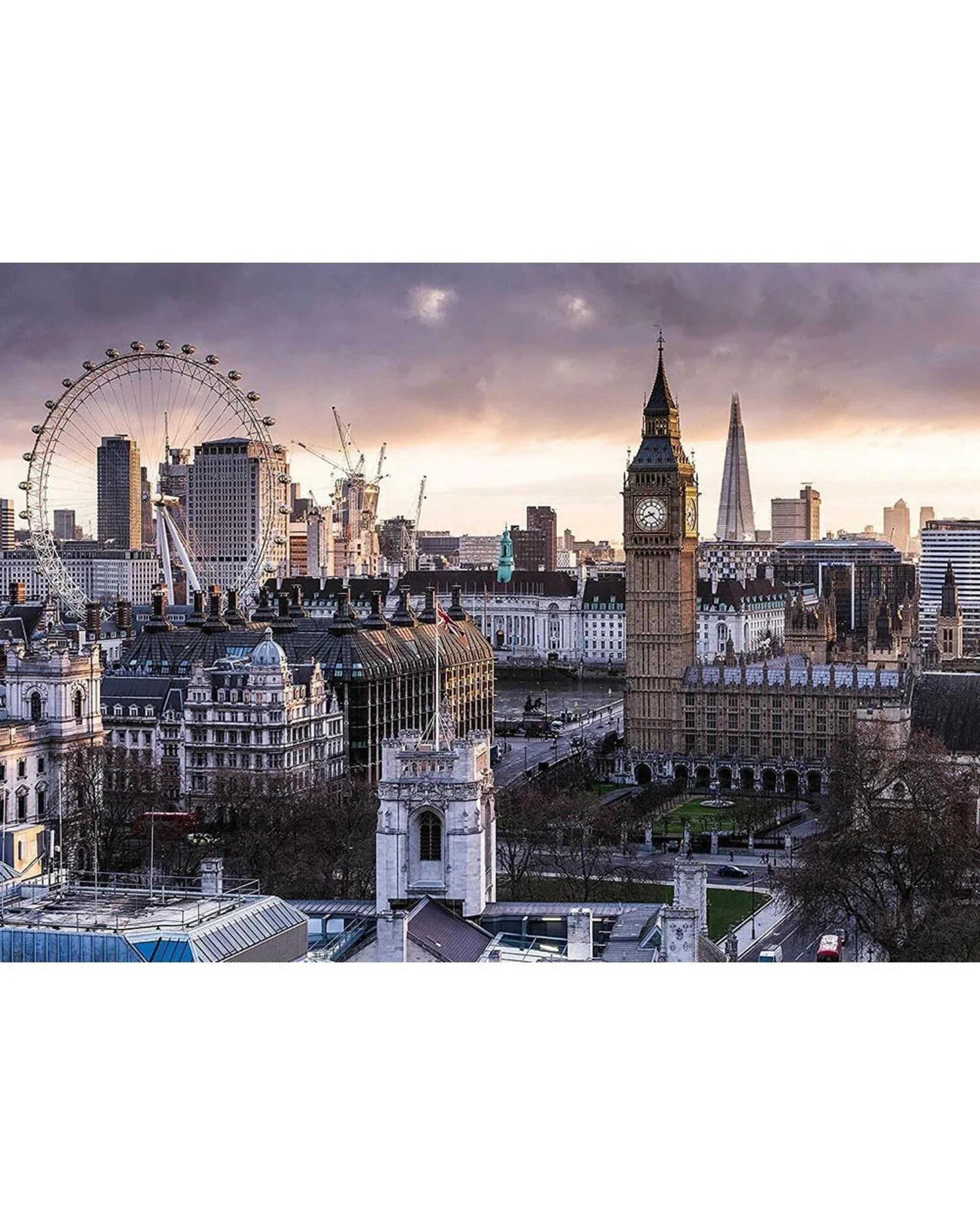 2 Ravensburger London 1000 Piece Jigsaw Puzzle, 2 of 2