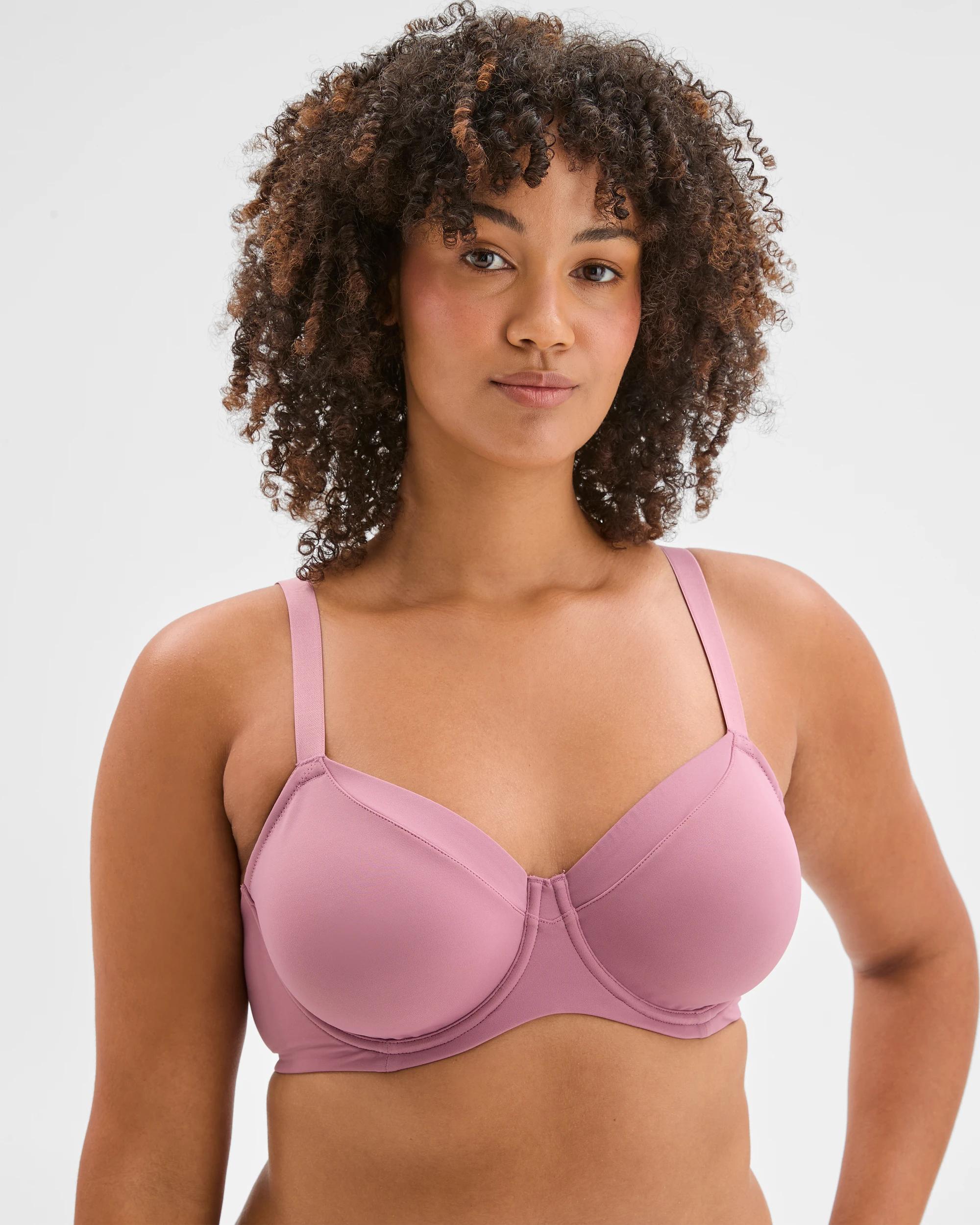 3 Target Minimiser Bra DUSTY ORCHID, 3 of 3