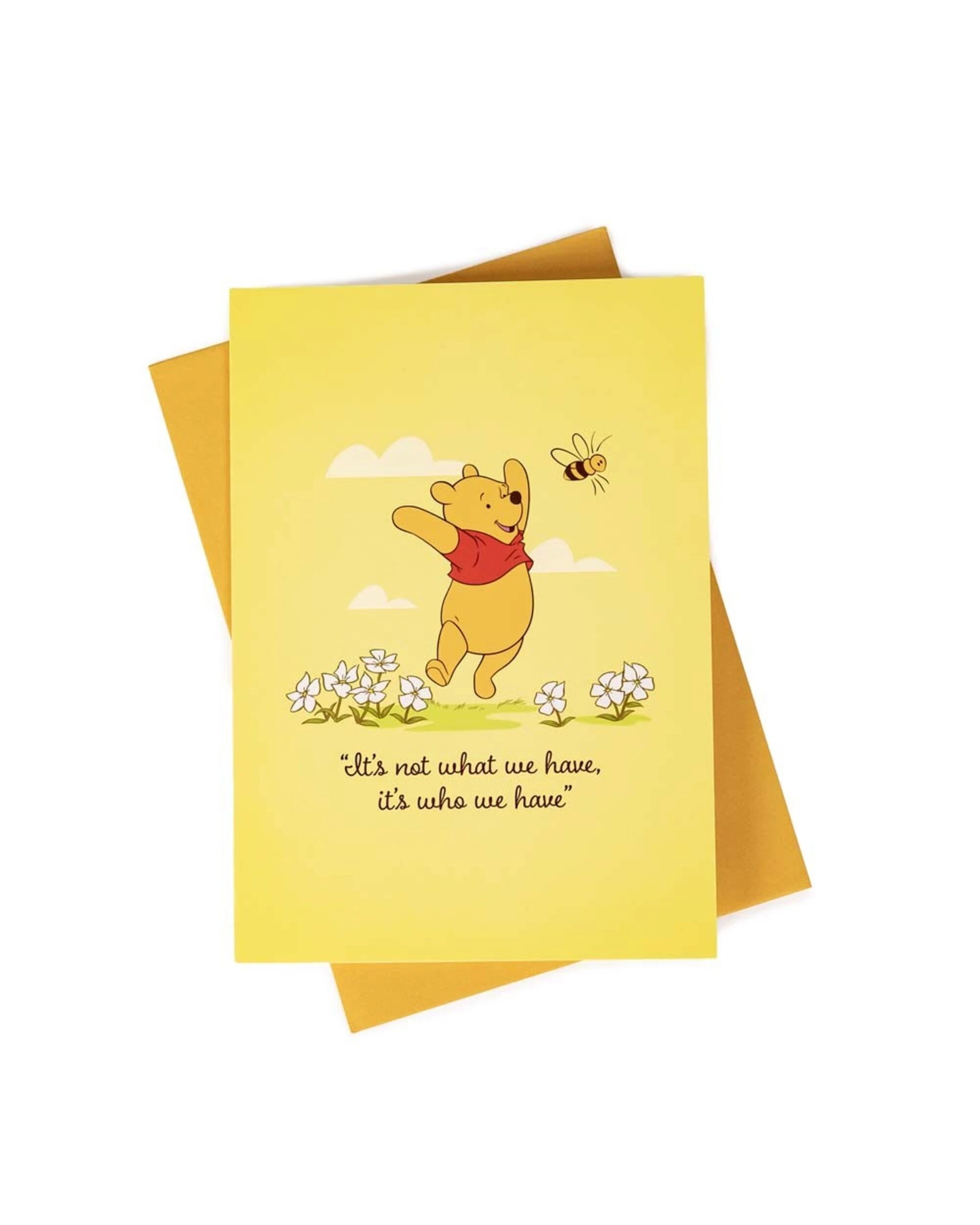 1 Disney - Winnie The Pooh - Who We Have Mother's Day Greeting Card, 1 of 4
