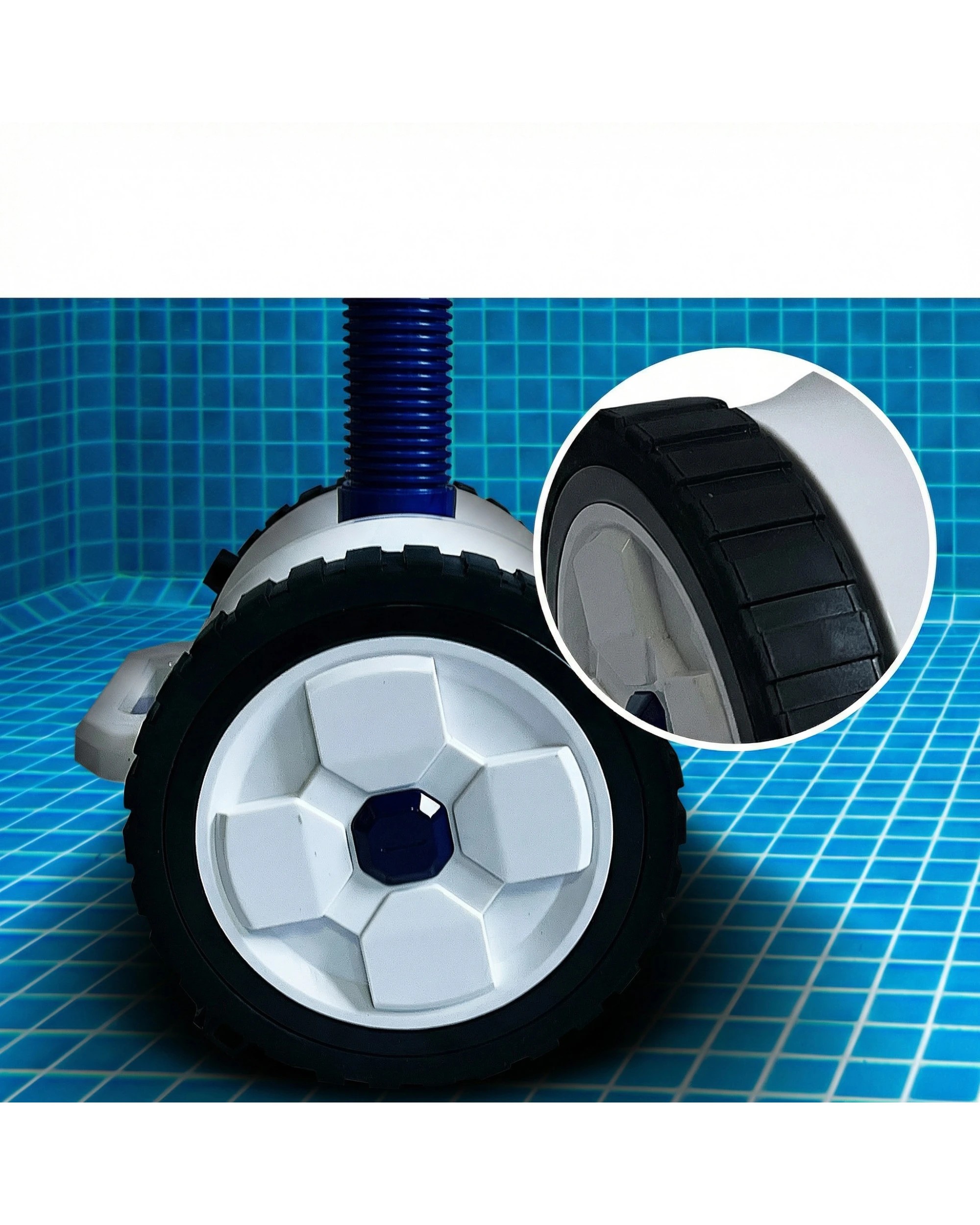 8 HydroActive Automatic Suction Pool Cleaner for Inground Pools, 12m Hose - Grey, 8 of 9