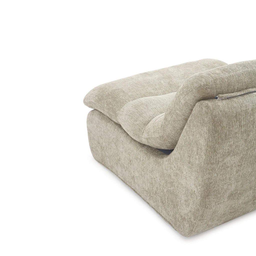5 Zzz Atelier Capri Armless Floor Lounge Chair - Green, 5 of 7