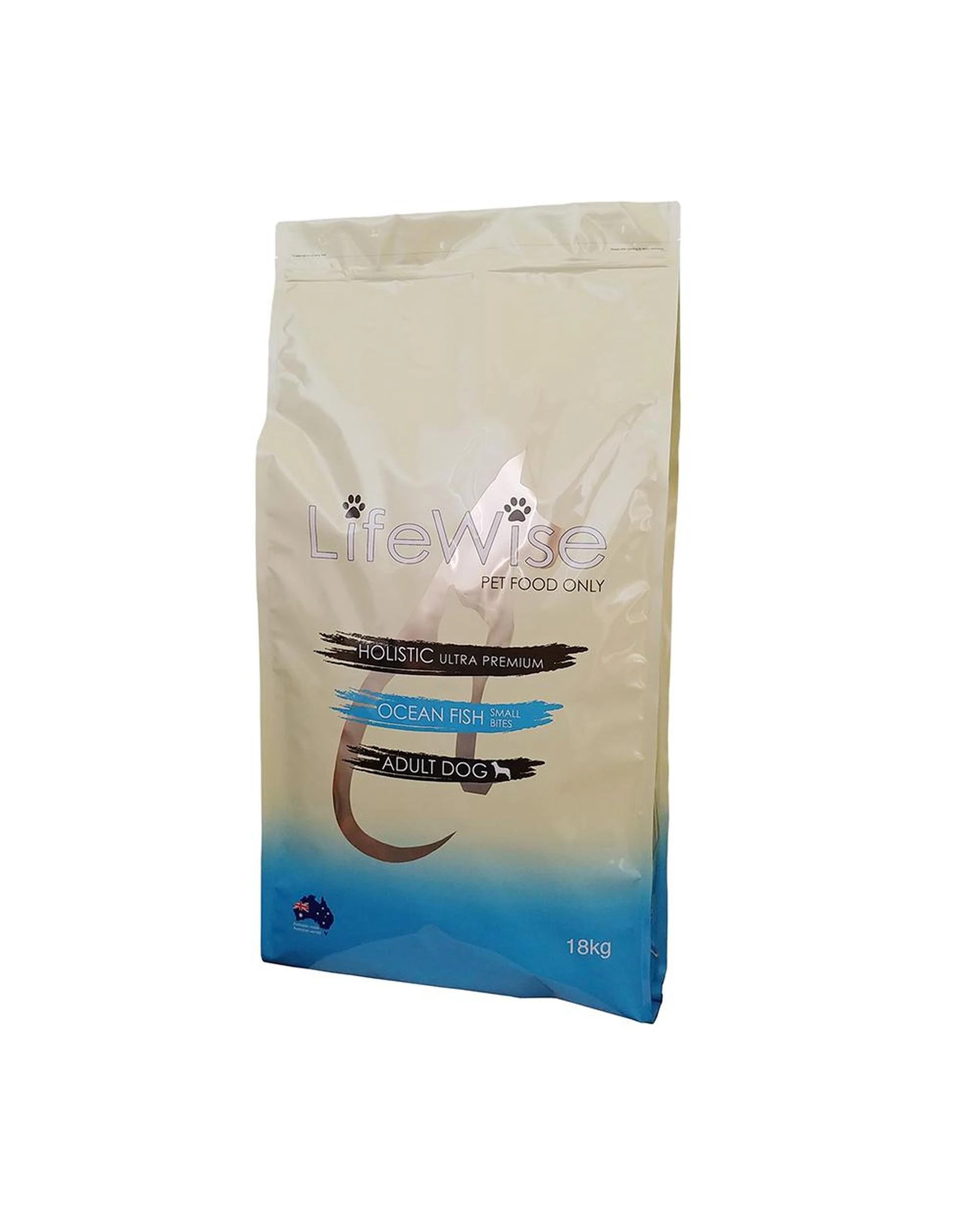 1 Lifewise Adult Small Dry Dog Food Ocean Fish w/ Lamb & Vegetables 18kg, 1 of 2