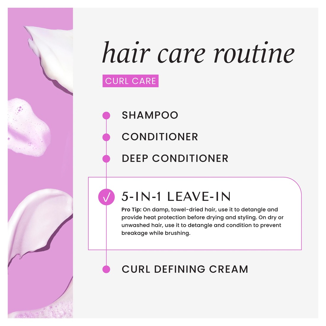 3 Hask Curl Care Moisturizing Shampoo, Coconut Oil Argan Oil Vitamin E And Curl Activating Complex -  355ml
 - Multi, 3 of 10