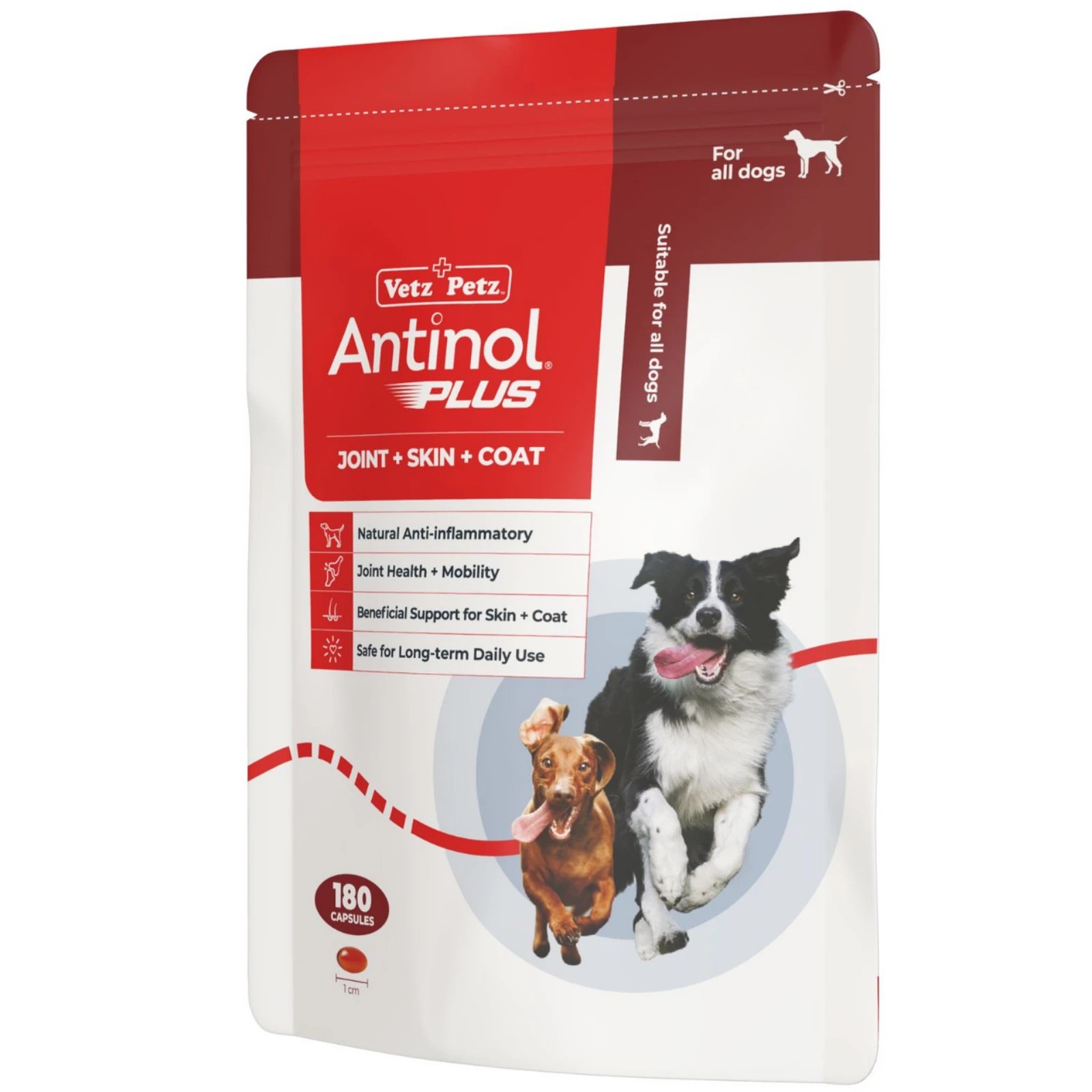 1 Antinol Plus For Dogs - 180 Capsules, 1 of 2
