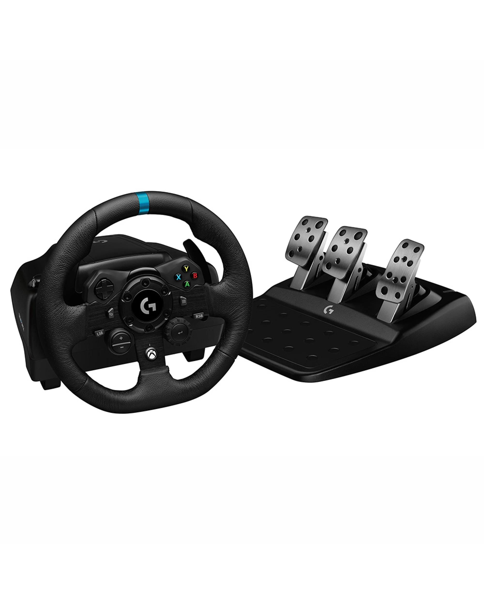 2 Logitech G923 Trueforce Sim Racing Wheel for Xbox One, Xbox Series X and PC - Black, 2 of 7
