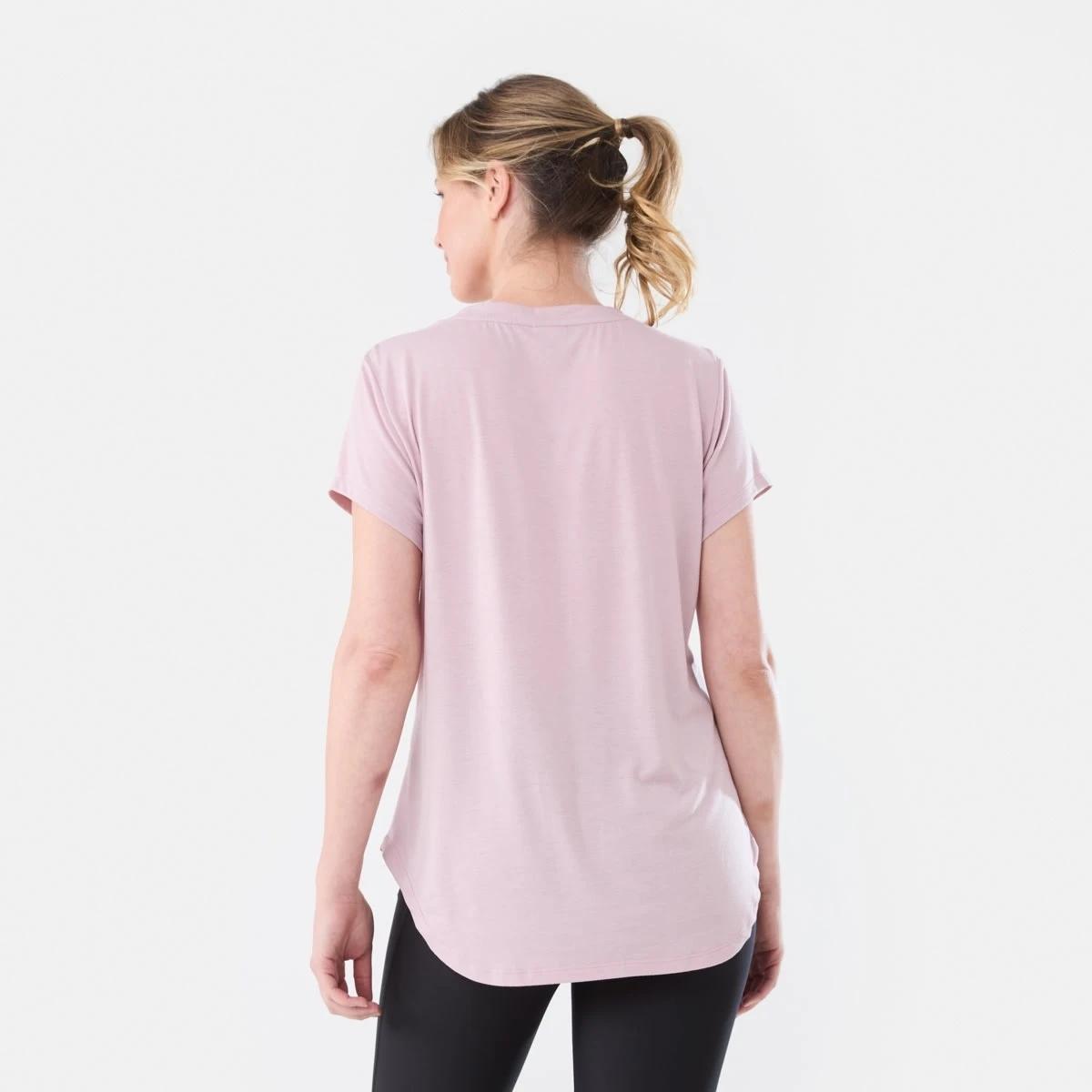 3 Everlast Womens Scoop Neck T-shirt EVERLAST BLUSH, 3 of 6