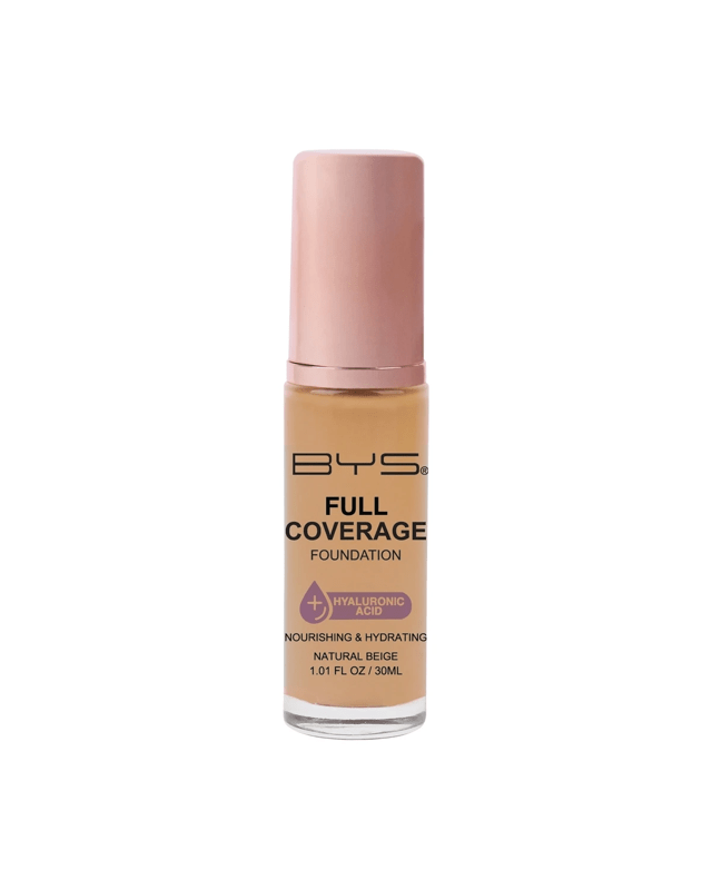 BYS Full Coverage Foundation - 30ml, Natural B