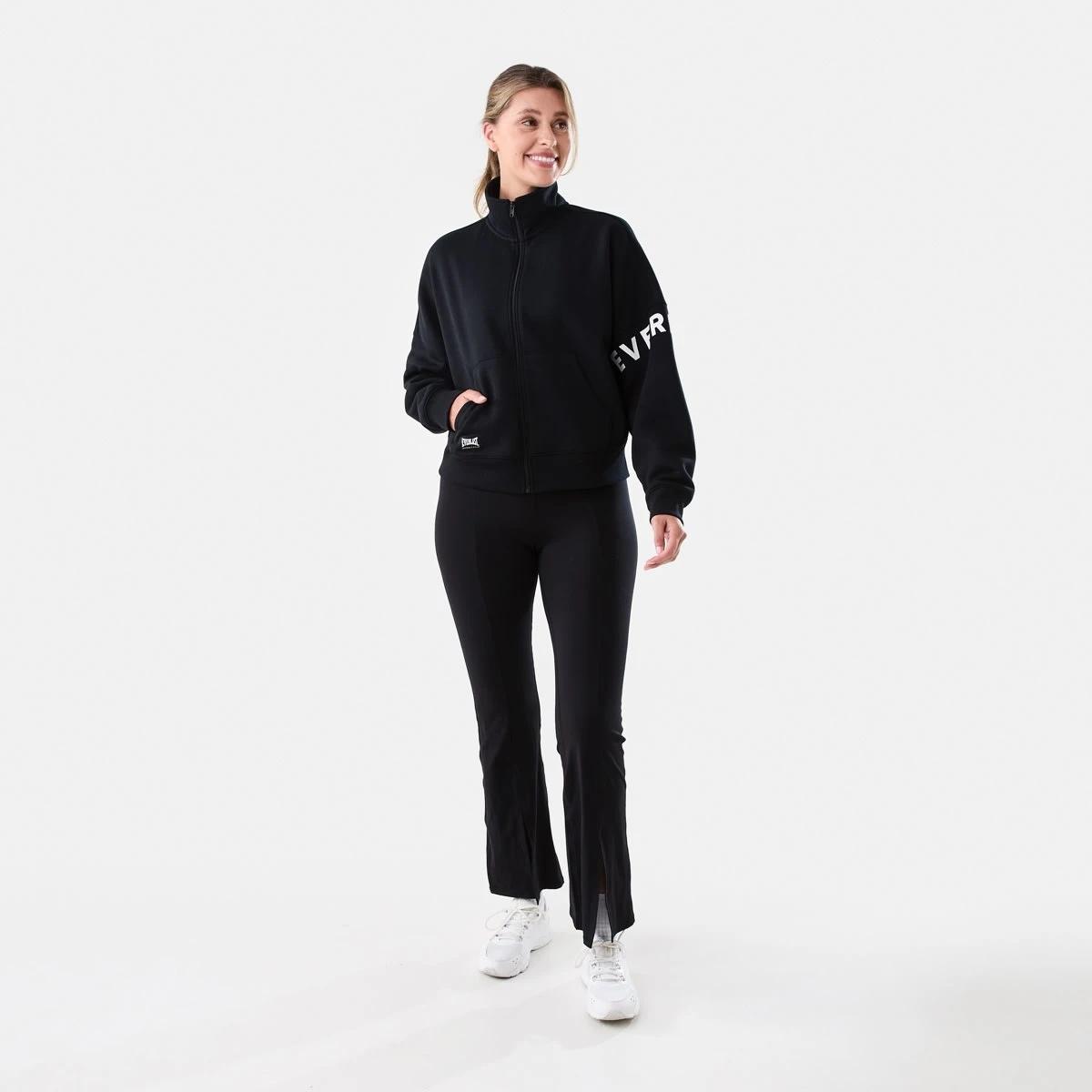8 Everlast Womens Zip Through Sweatshirt Black, 8 of 8