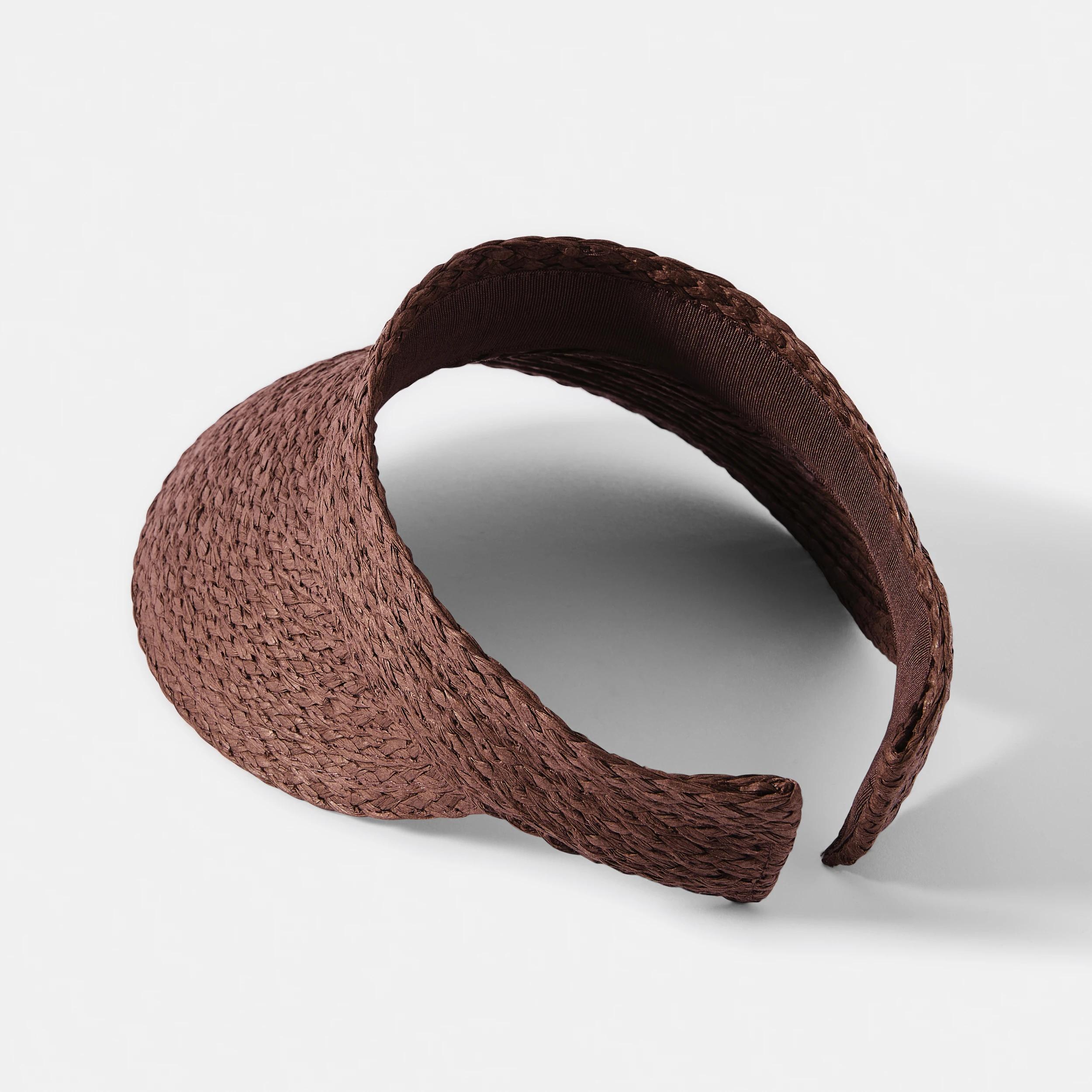 2 Braided Visor CHOCOLATE, 2 of 3