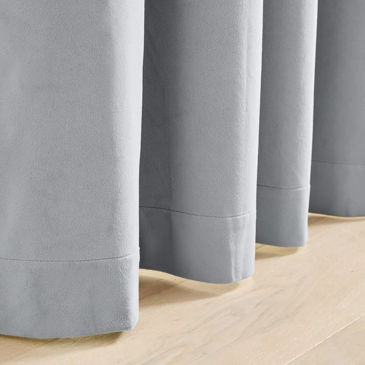 5 Marbella Block Out Curtain - Grey - 140cm x 223cm, 5 of 5