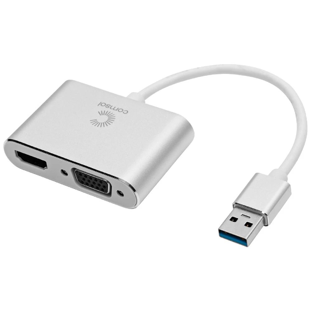 1 Comsol USB 3.0 to HDMI and VGA Adapter, 1 of 3