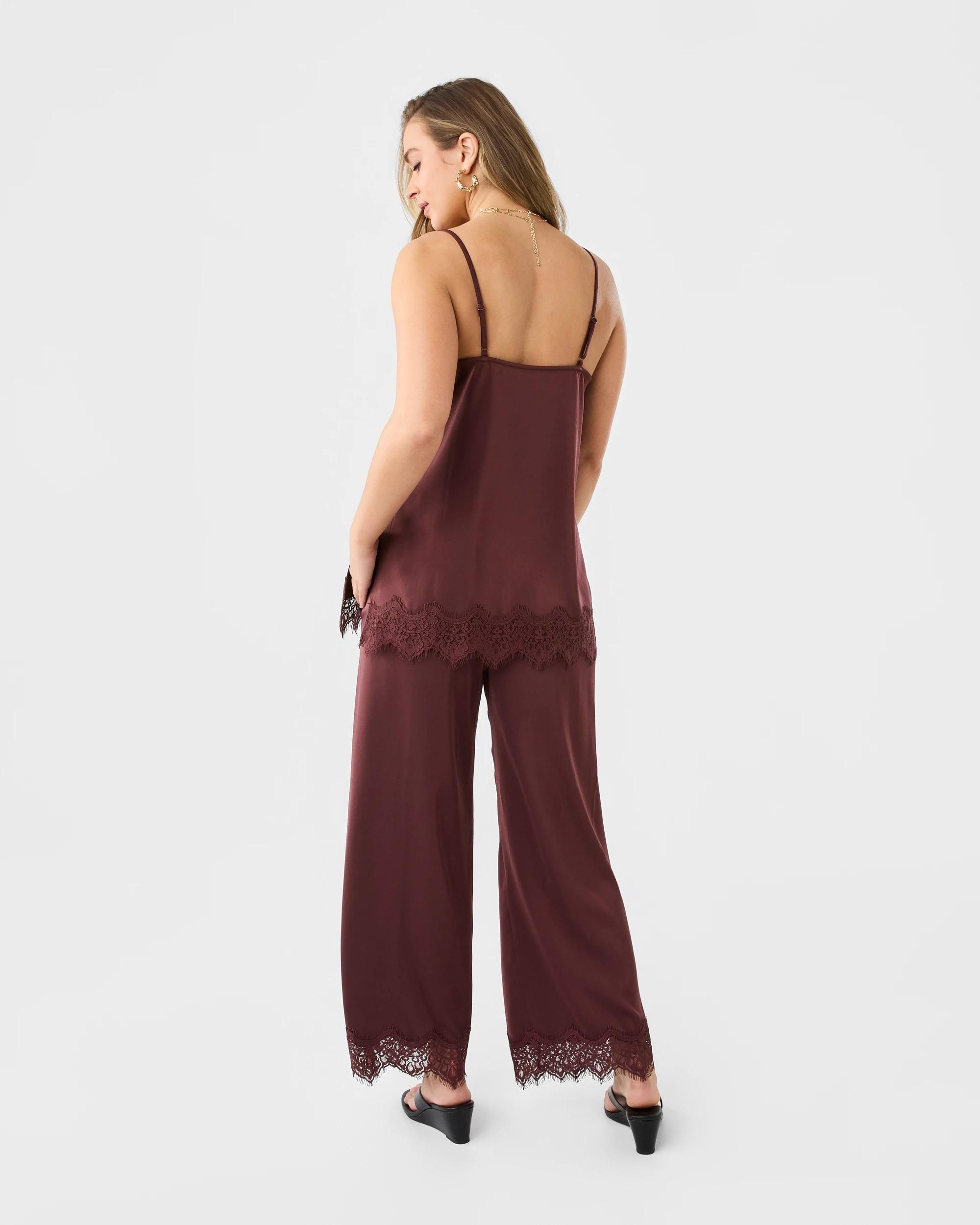 4 Satin Pants Cherry, 4 of 8