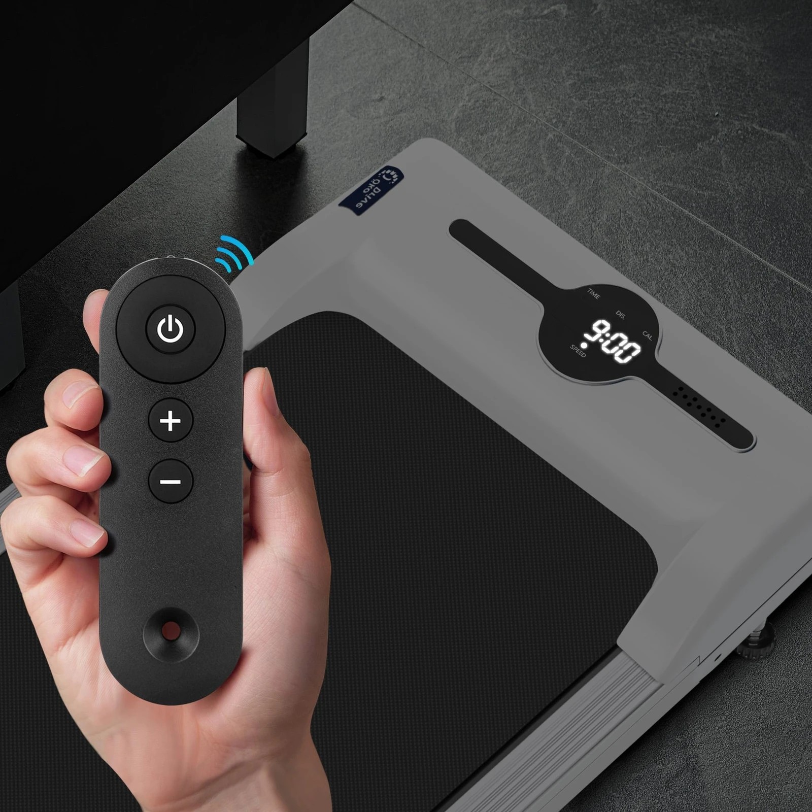 7 Black Lord Treadmill Electric Walking Pad Folding Fitness Machine Home Gym - White, 7 of 9