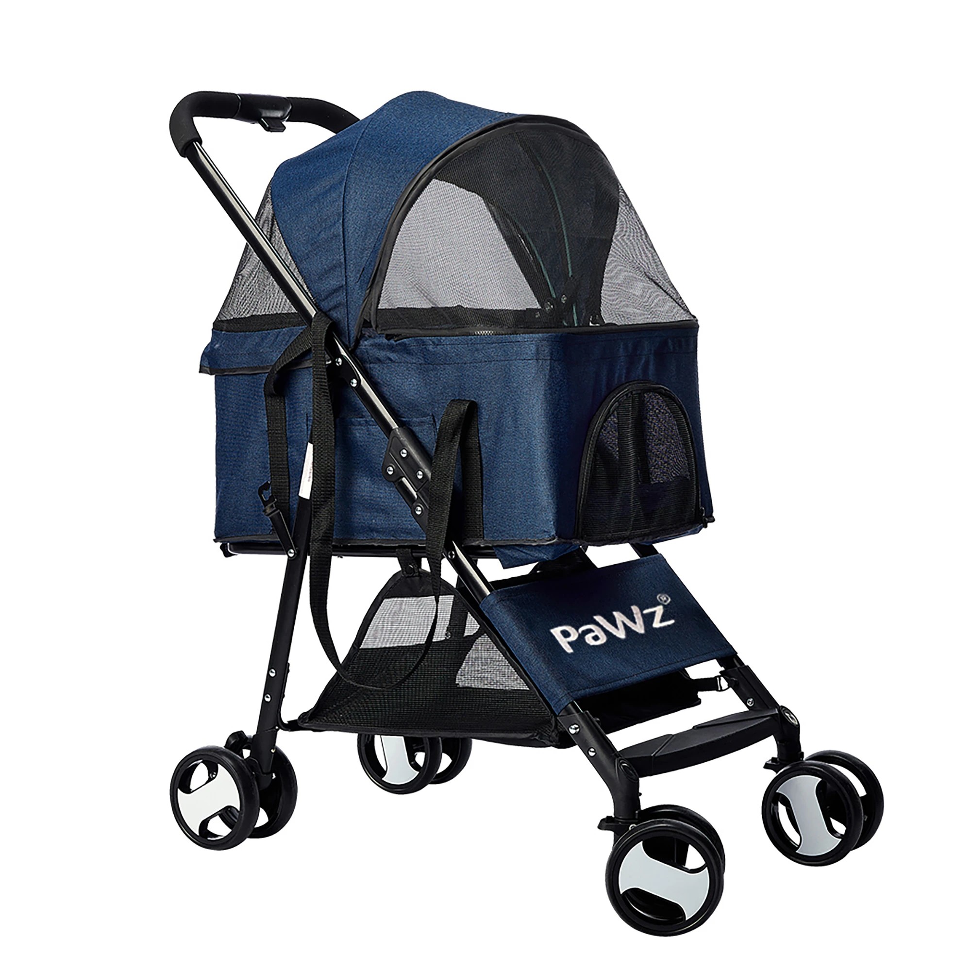 1 Pawz Detachable Pet Stroller - Blue, 1 of 7