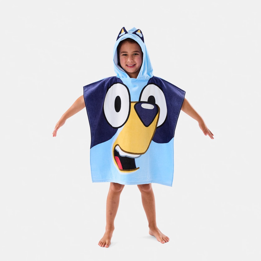 3 Bluey License Kids Hooded Towel, 3 of 10