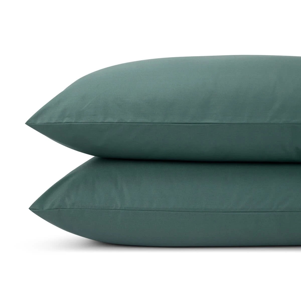 2 225 Thread Count Cotton Rich Sheet Set - Queen Bed, Teal, 2 of 6