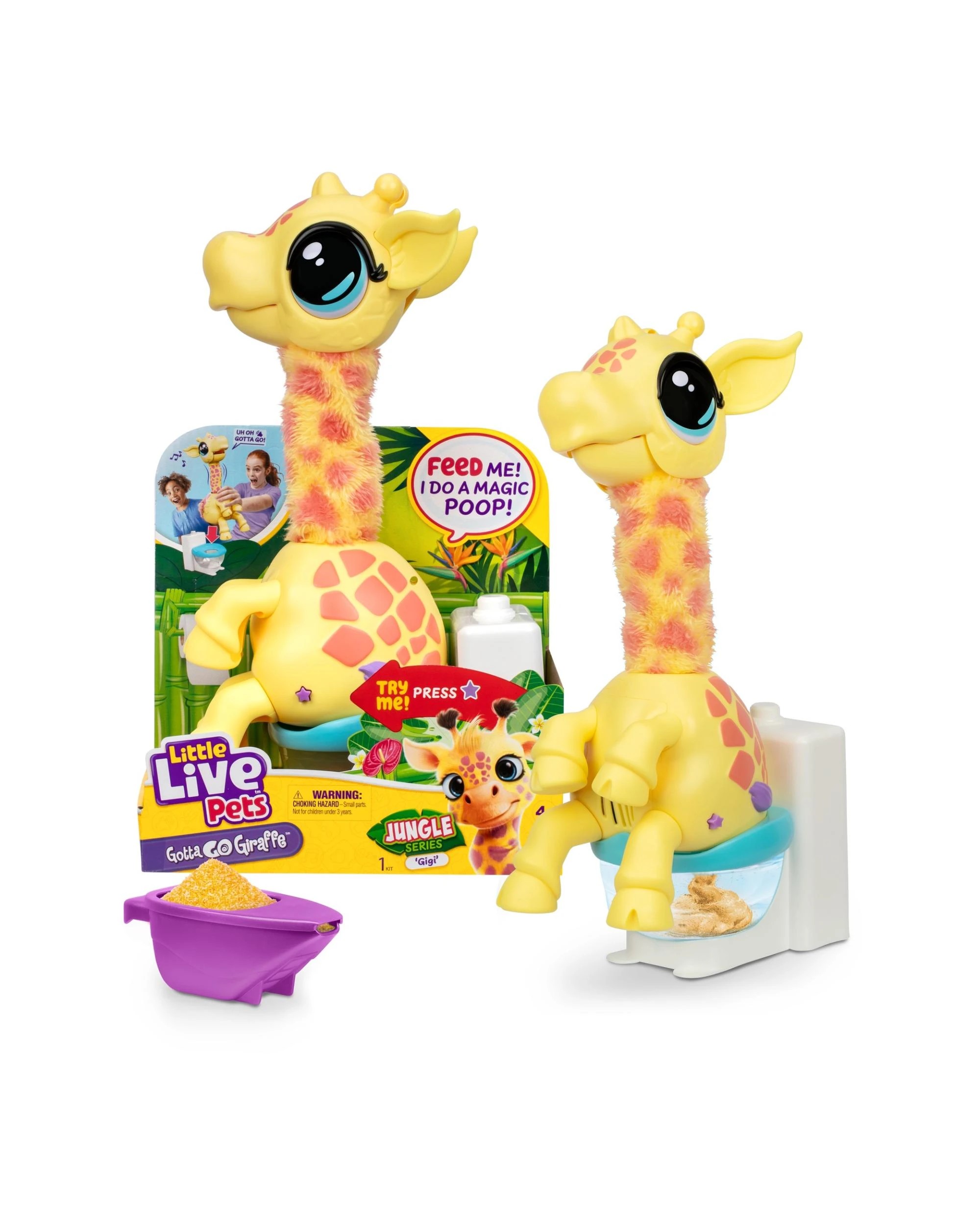 1 Little Live Pets Gotta Go Giraffe, 1 of 8