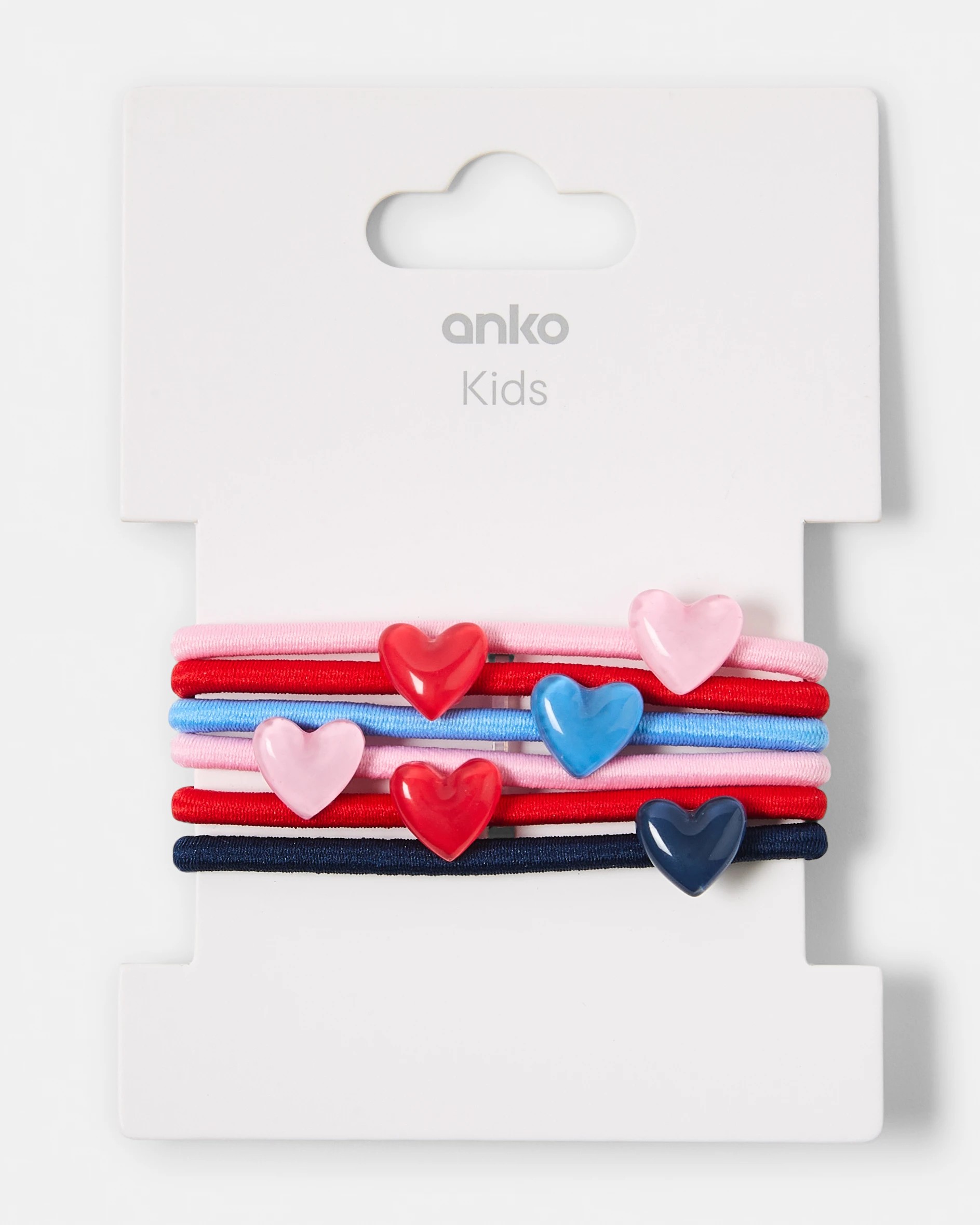 3 6 Pack Hearts Hair Ties, 3 of 3