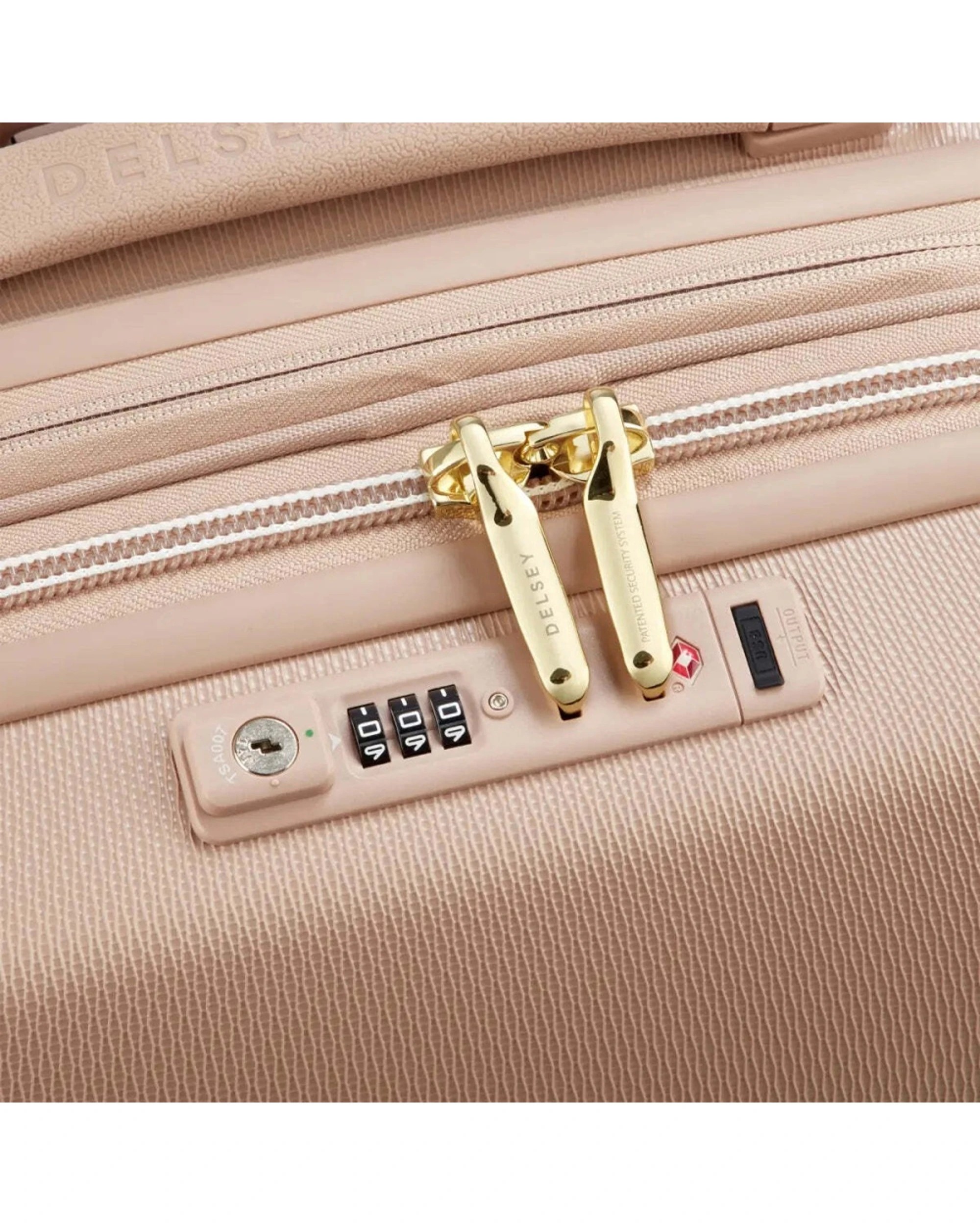7 Delsey Luggage Chatelet Air 2.0 4-Wheel Cabin Suitcase USB TSA Lock Rose - Brown, 7 of 8