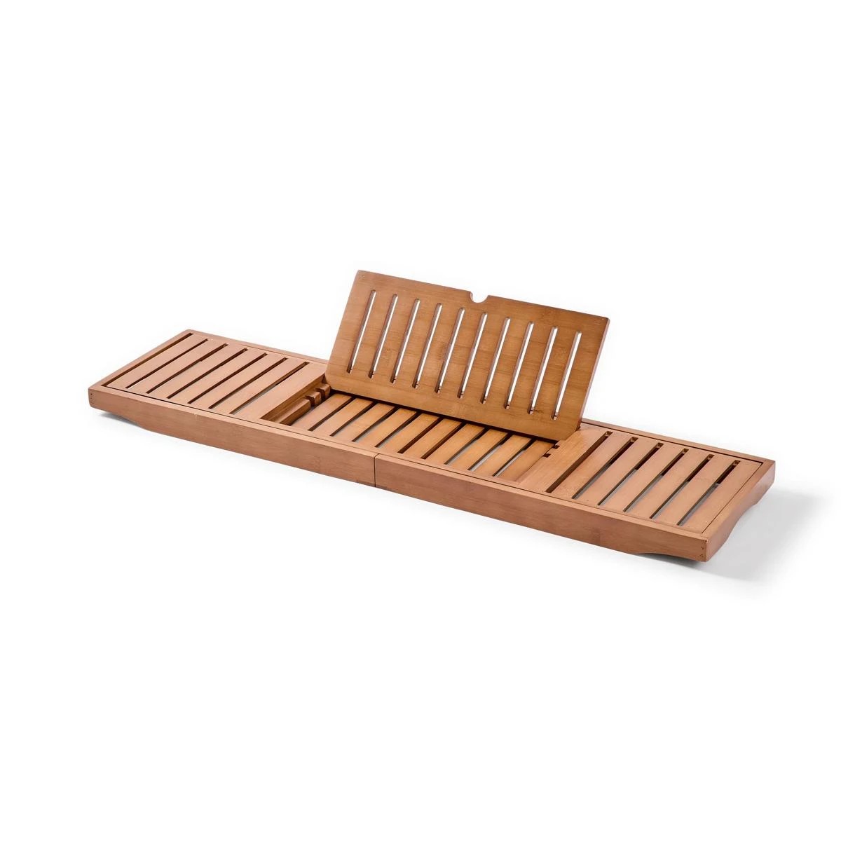 5 Walnut Look Bath Caddy, 5 of 8