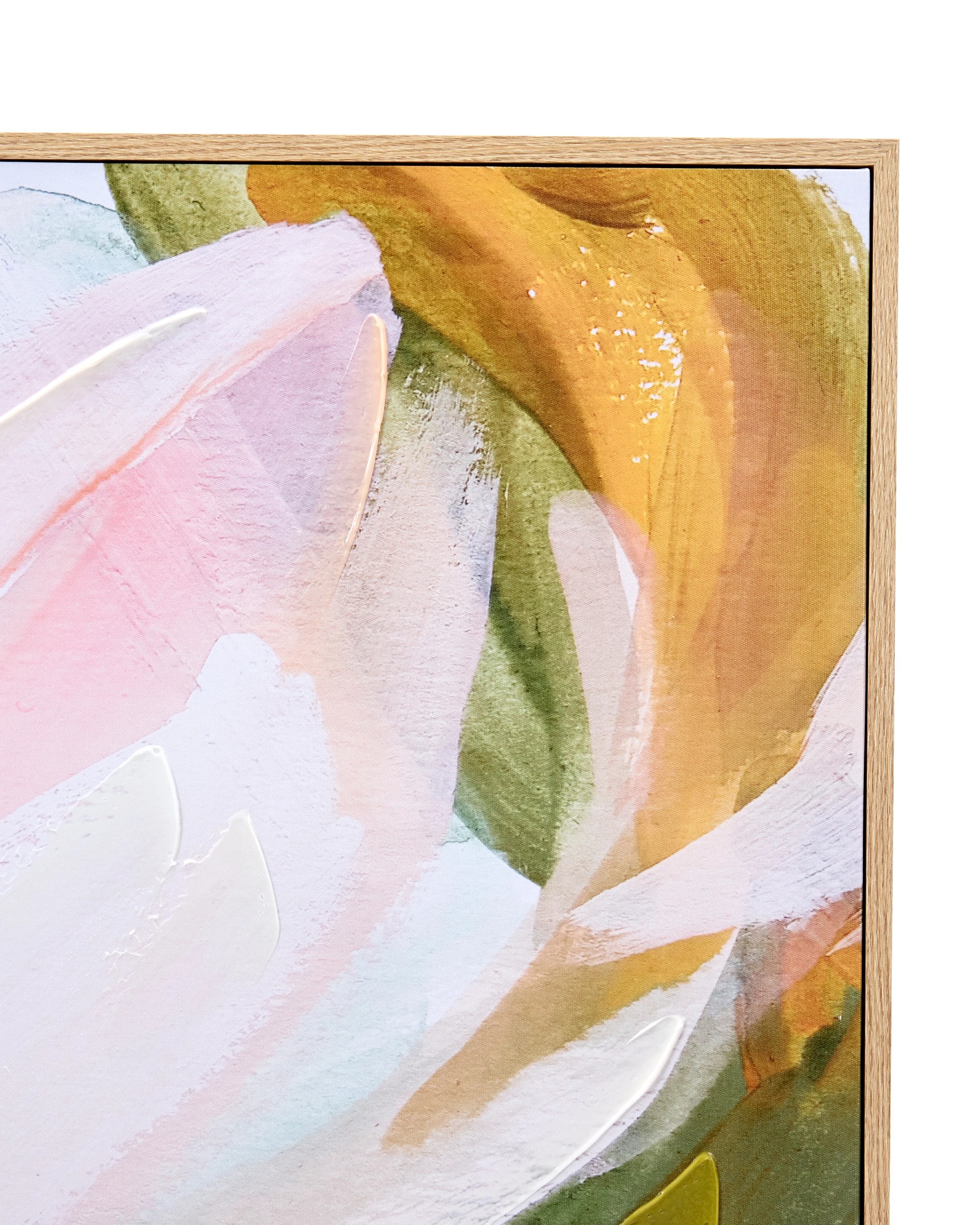 2 Floral Bloom Framed Canvas - 60cm x 90cm, 2 of 5