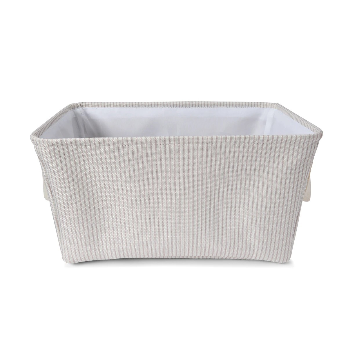 3 Rectangle Stripe Basket - Beige, 3 of 7