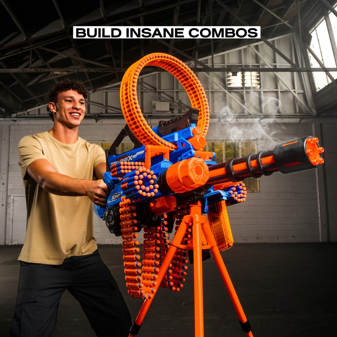 5 Zuru X-Shot Insanity Smoking Barrel Blaster, 5 of 8