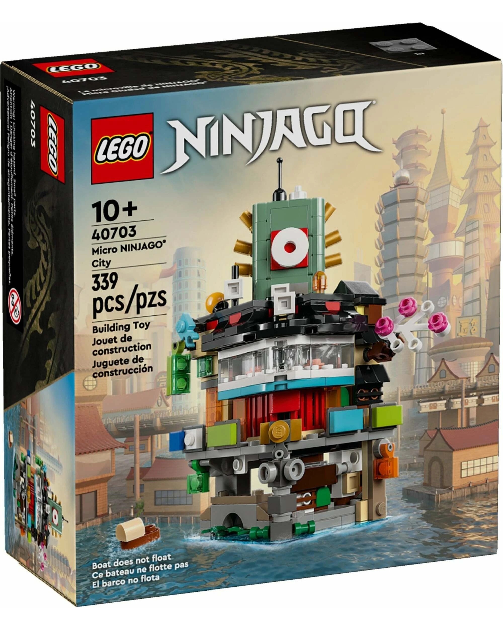 1 LEGO 40703 Ninjago Micro City Set, 1 of 3