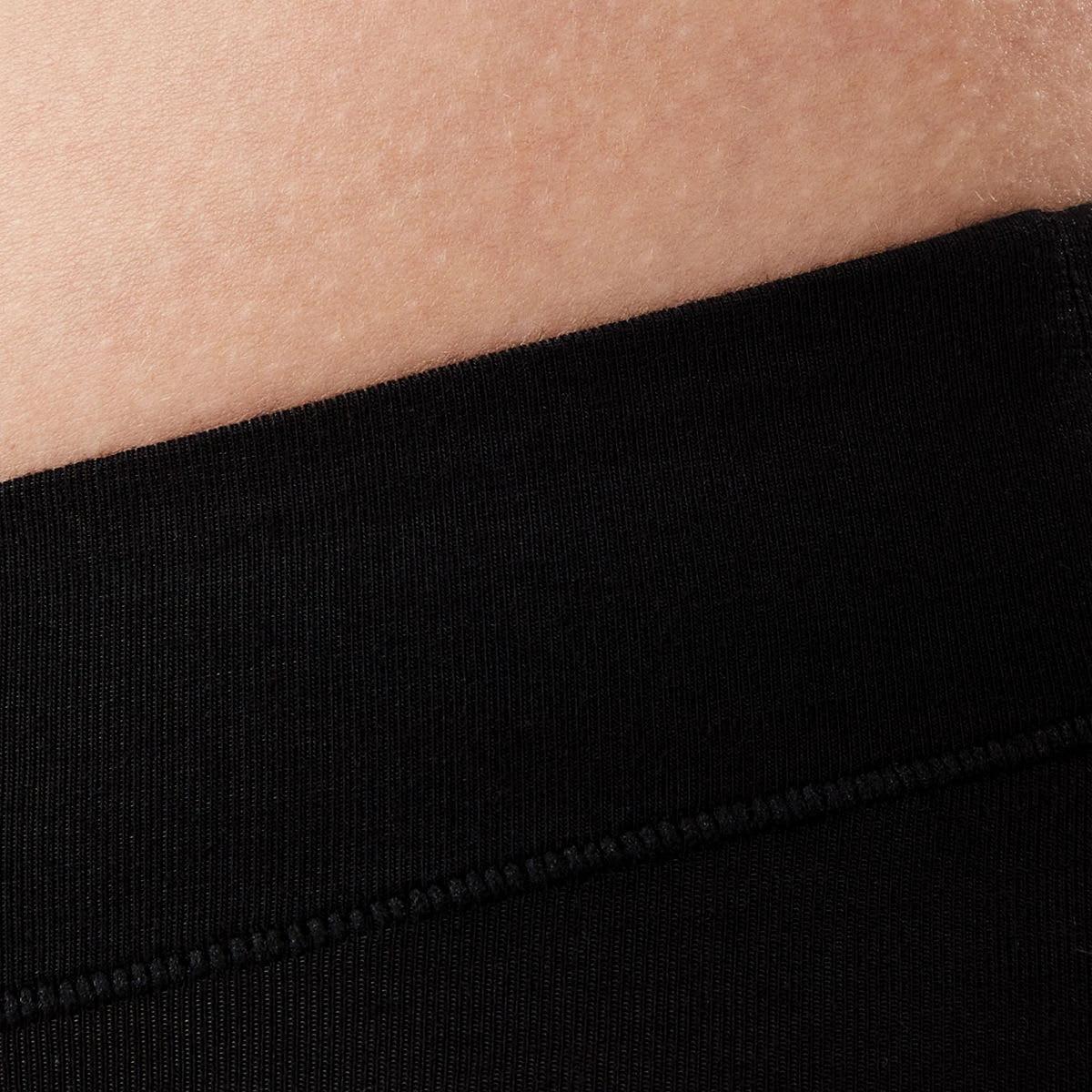 4 3 Pack Bamboo Blend Midi Briefs BLACK, 4 of 7