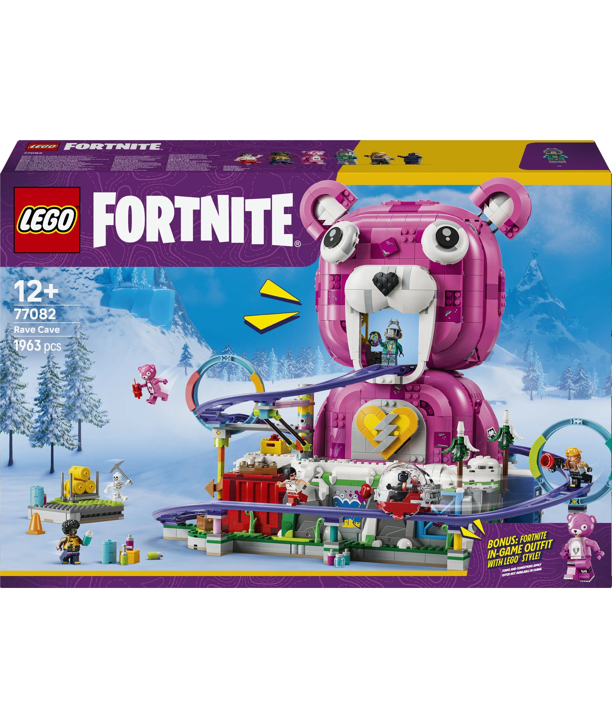 1 LEGO Fortnite Rave Cave 77082, 1 of 10