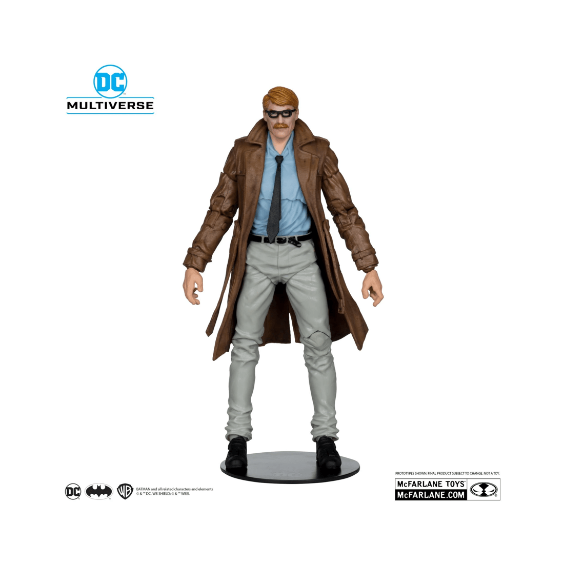 5 McFarlane Toys DC Multiverse Gold Label Batman Year One Part Four Lieutenant James Gordon 7 inch Figure, 5 of 9