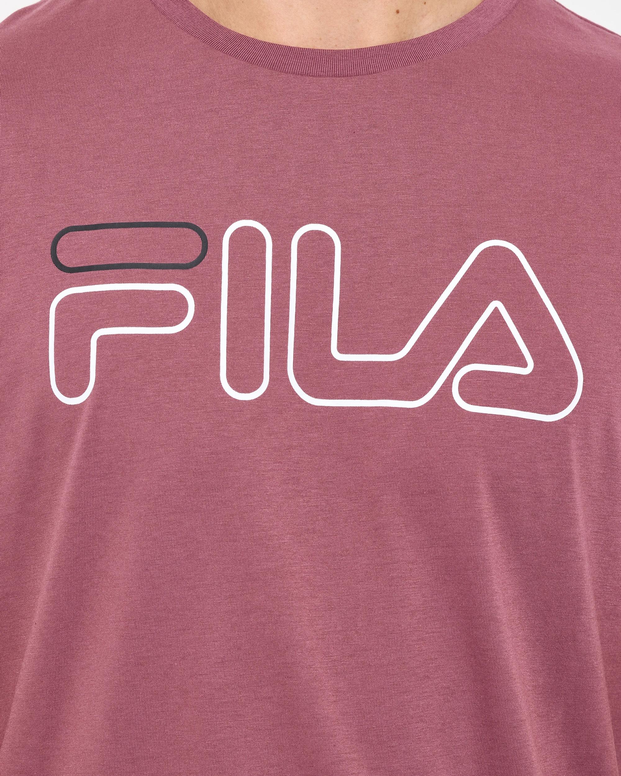 5 Fila Core Logo T-Shirt ROSE BROWN, 5 of 6