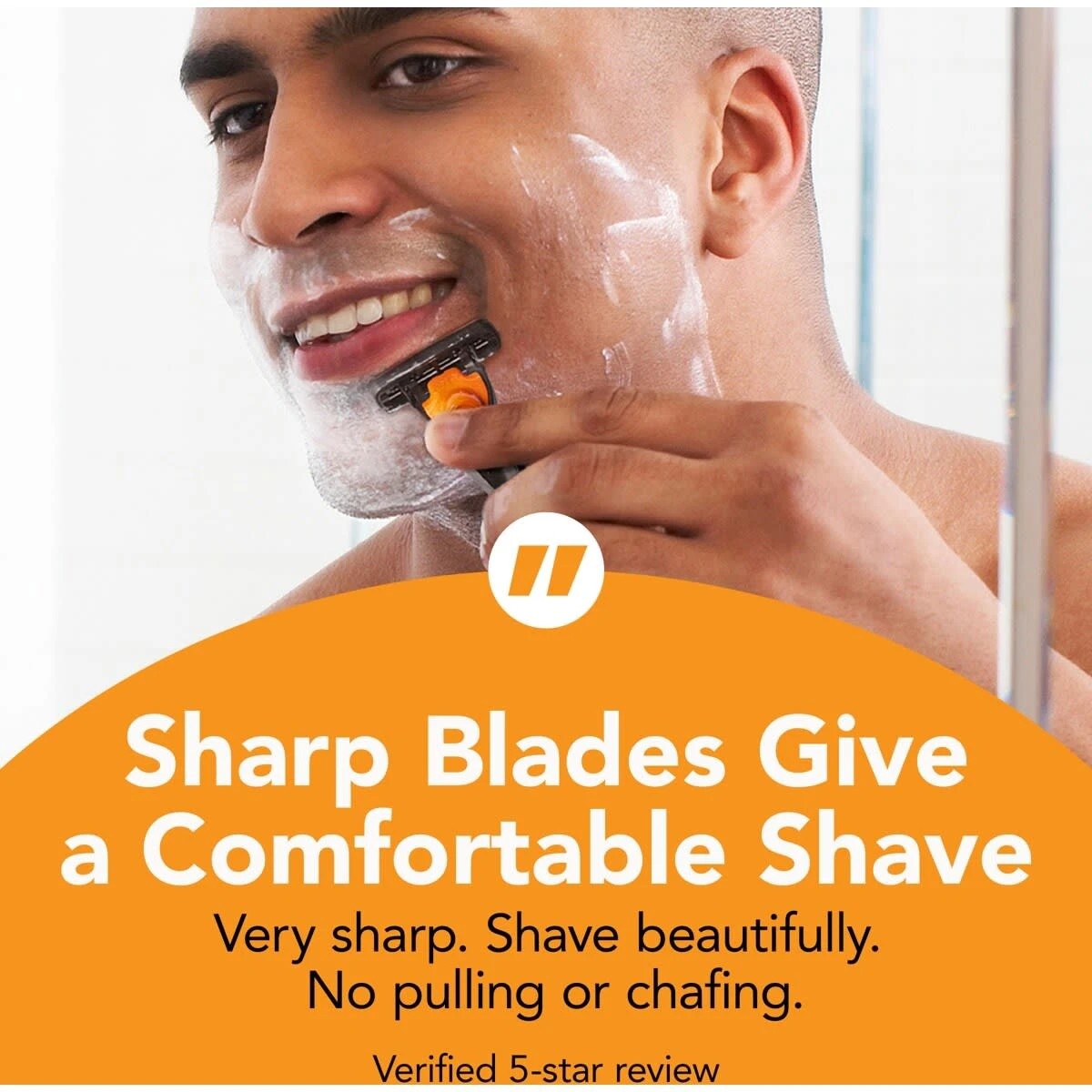 7 BIC Hybrid Comfort3 Mens Razor 1 Handle + 6 Cartridges, 7 of 8