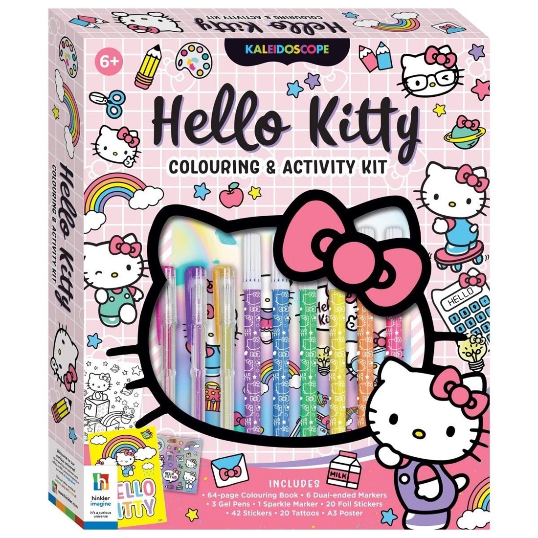 1 Kaleidoscope Hello Kitty Colouring and Activity Kit - Book, 1 of 6