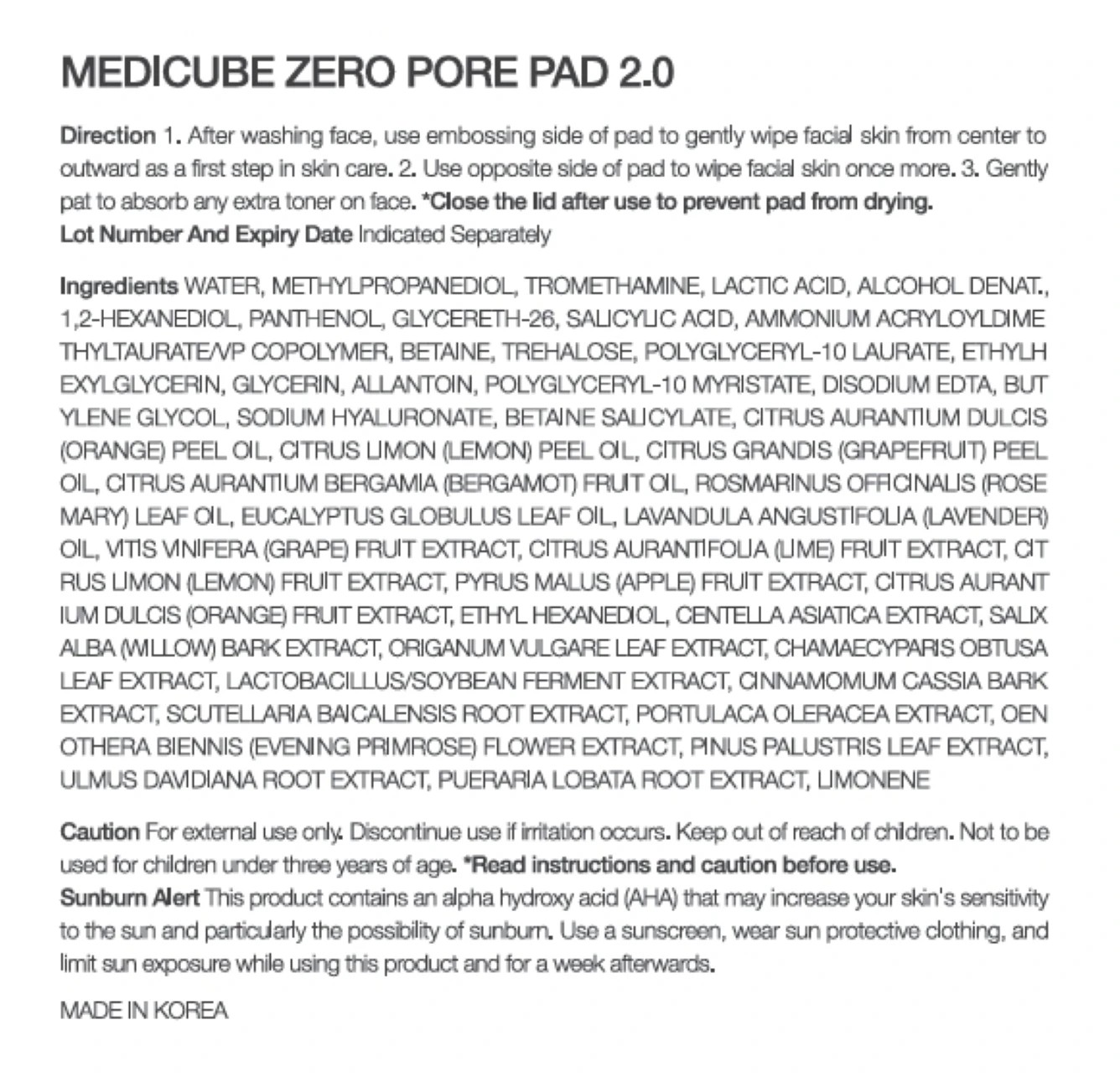2 70 Pack Medicube Zero Pore Pads, 2 of 5