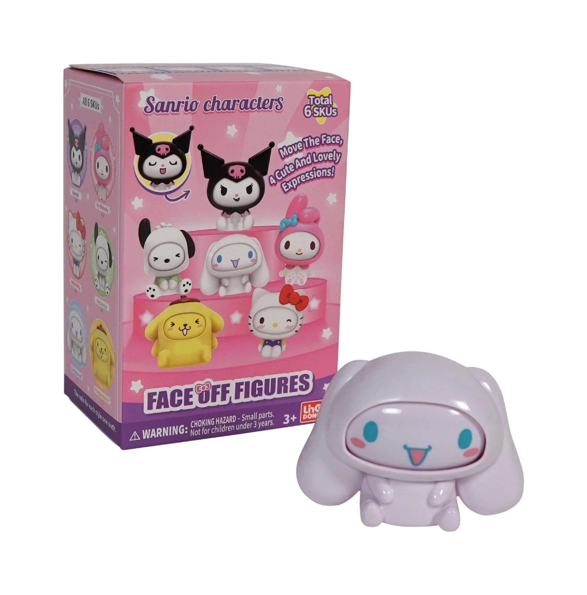 6 Hello Kitty Face Off Figures – Assorted* - Multi, 6 of 7