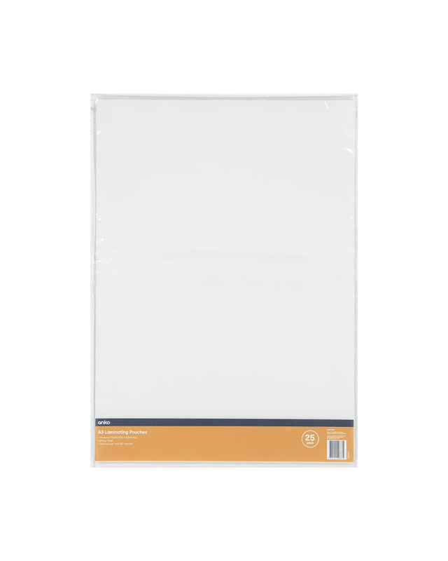 25 Pack A3 Laminating Pou