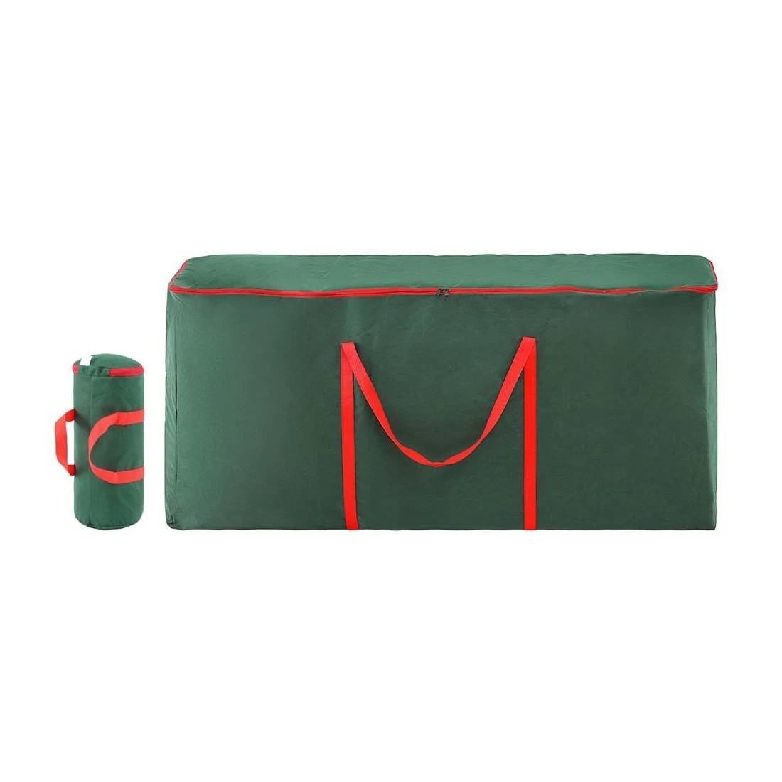 4 Jingle Jollys Christmas Tree Baubles Storage Bag Set Ornaments Container Box - Green, 4 of 7