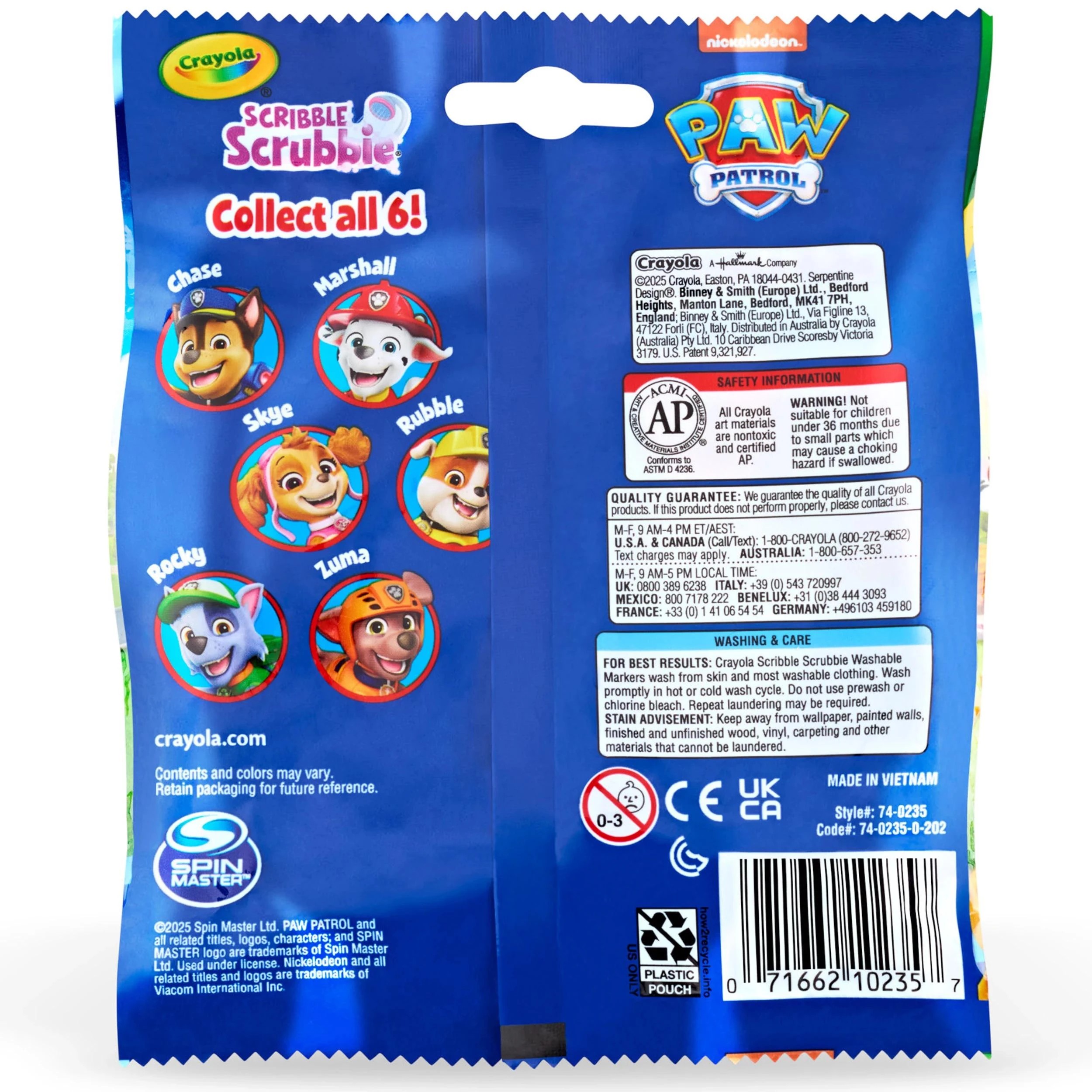 2 Crayola PAW Patrol Scribble Scrubbie, 2 of 3