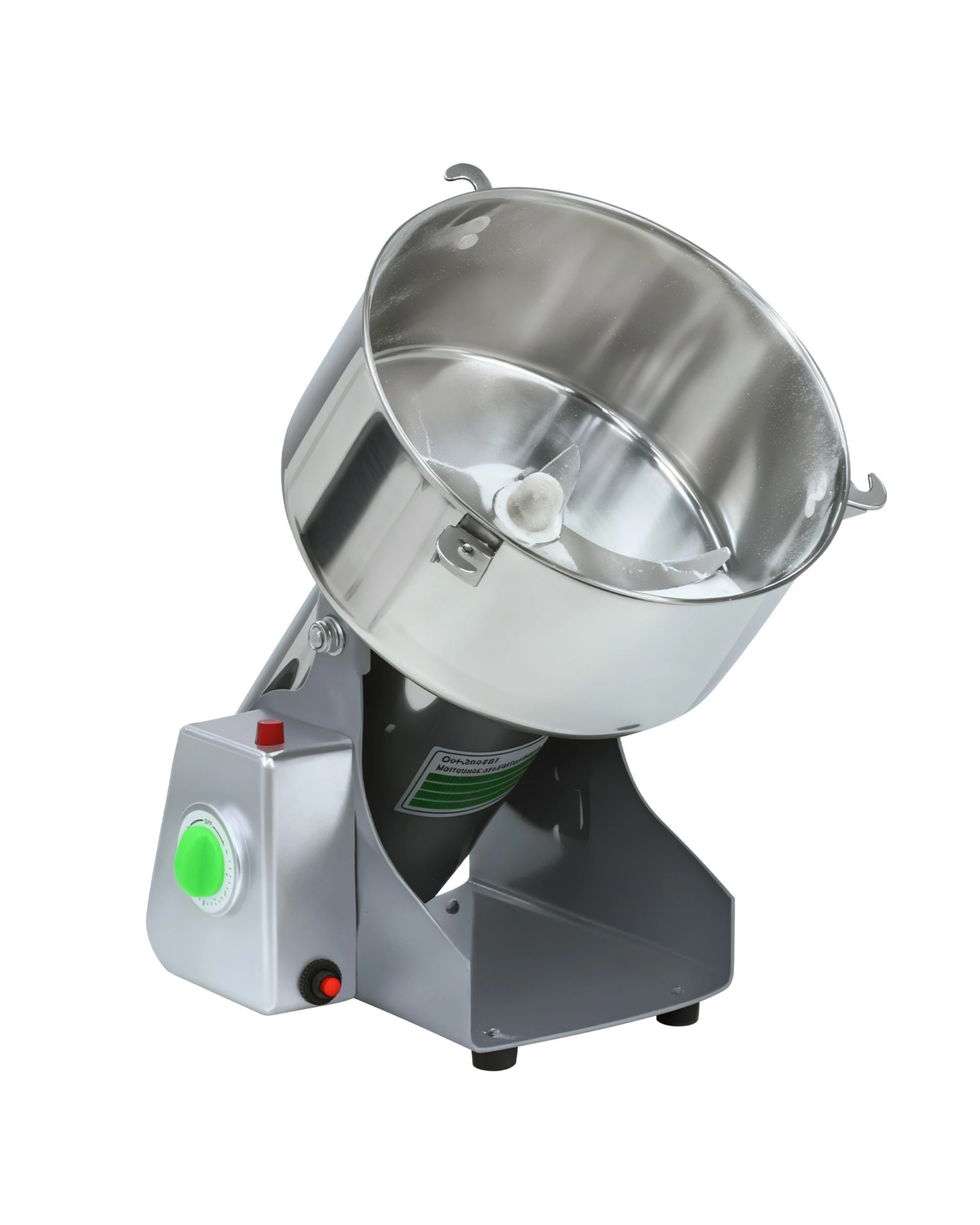 1 Yopower Electric Grain Mill 3400W Max, 2000g - Silver, 1 of 3