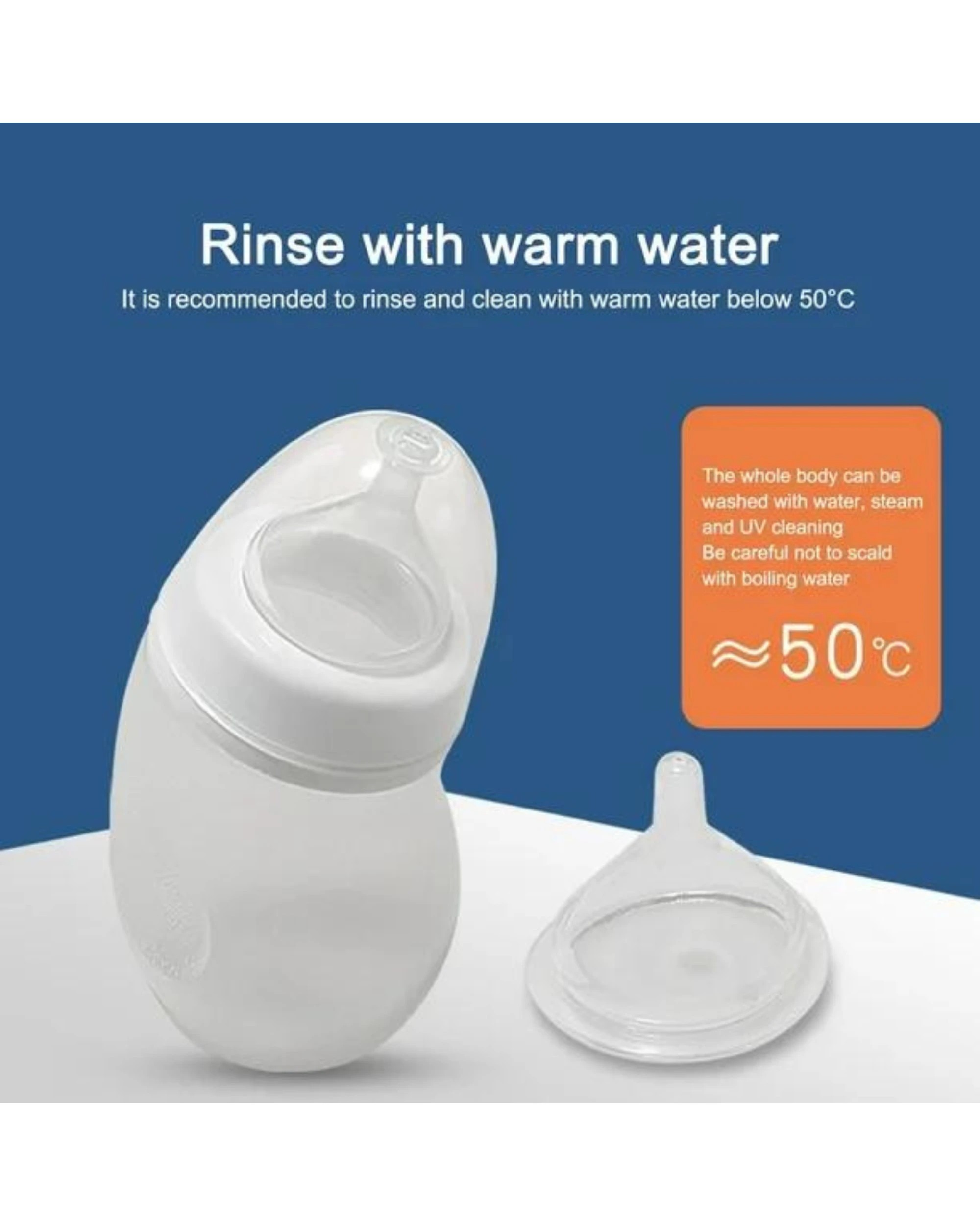 3 Pet Nursing Bottle Kit with Curved Bottle Body for Newborn Puppies and Kittens 3 Pieces, 3 of 4