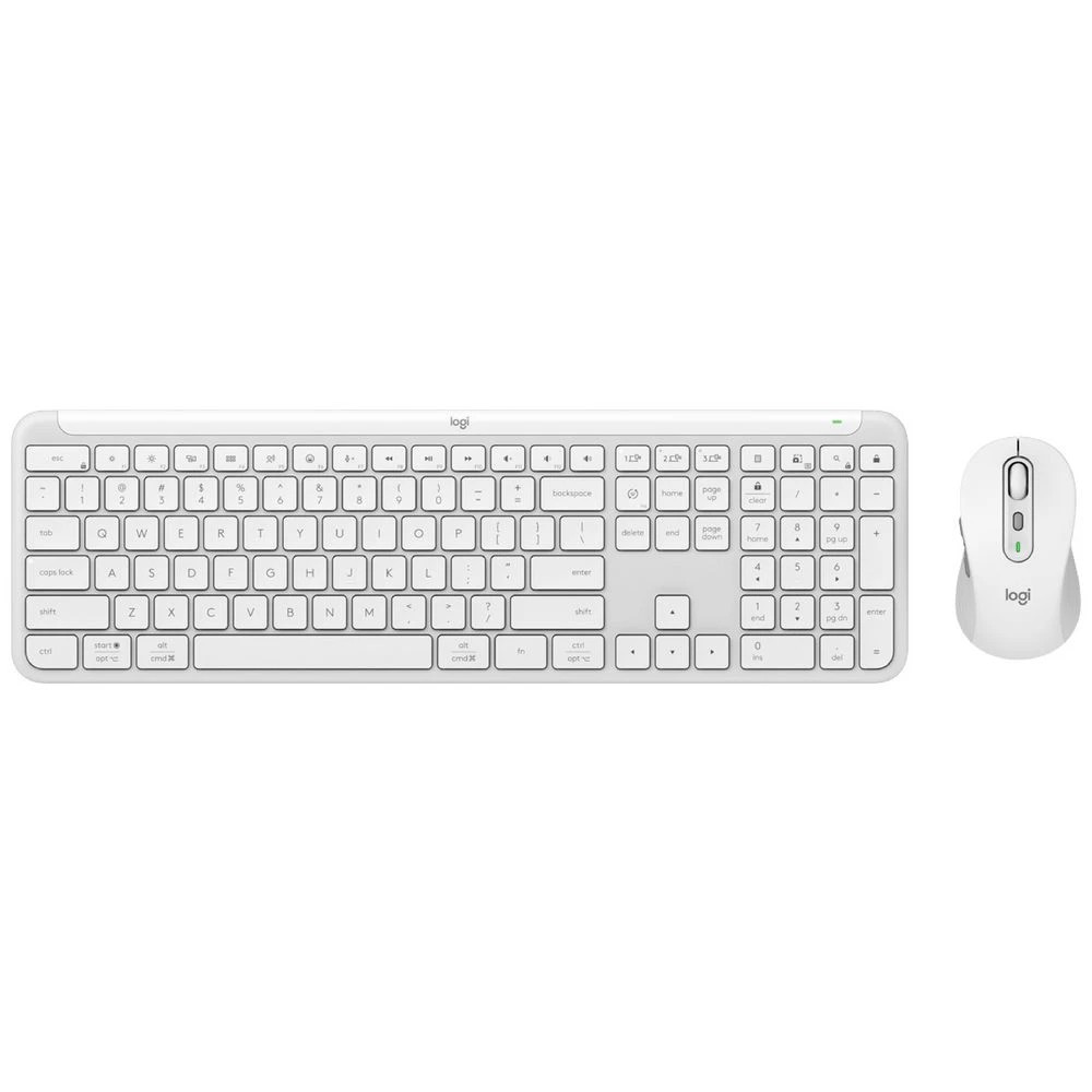 1 Logitech MK950 Wireless Keyboard and Mouse Combo White, 1 of 7