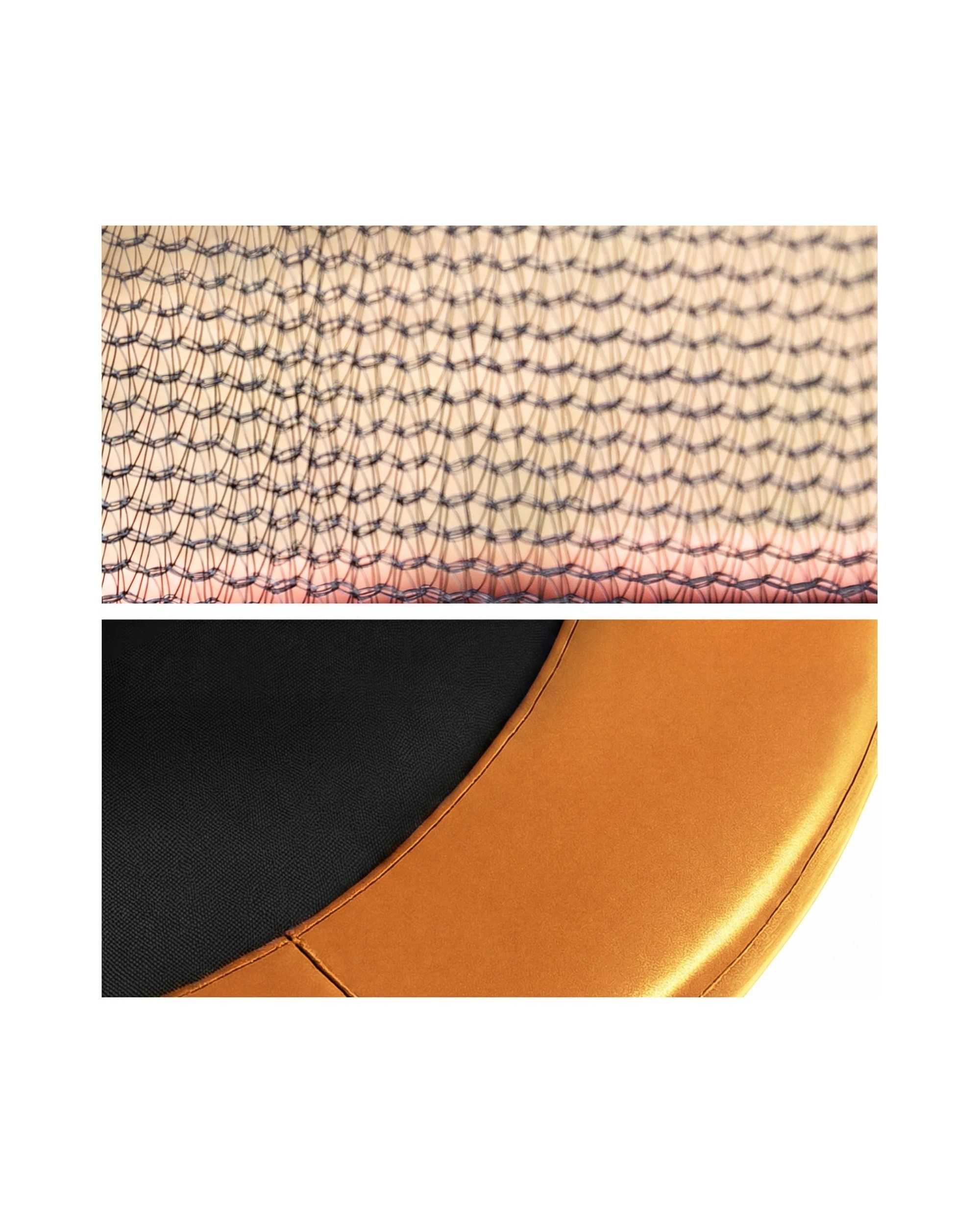 5 Kahuna 16ft 12 Pole Trampoline Replacement Safety Pad and Inner Net Outdoor Enclosure Netting - Orange, 5 of 7