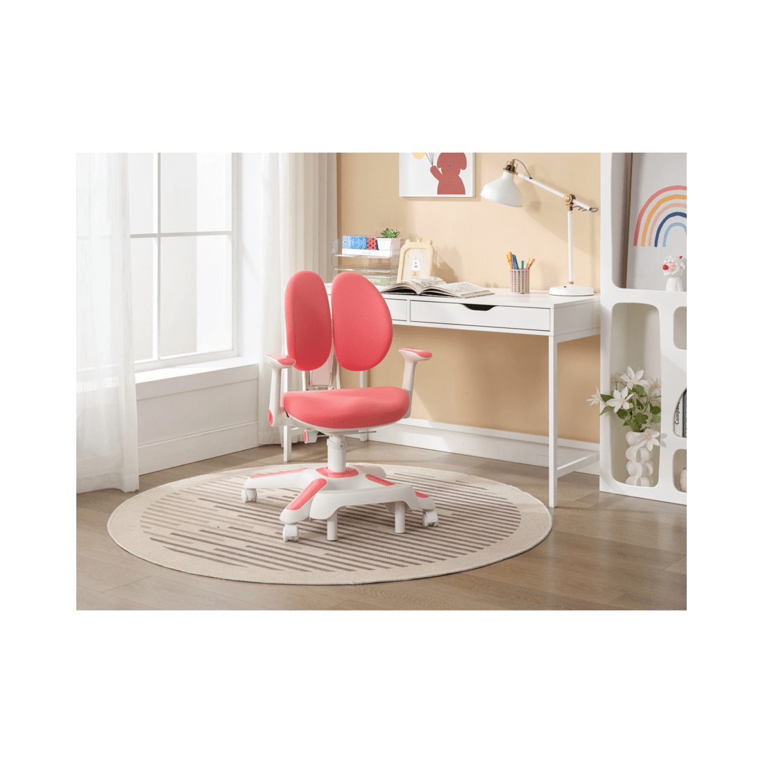 2 BR Home Ergonomic Children’s Study Chairs with Height Adjustment, 2 of 10