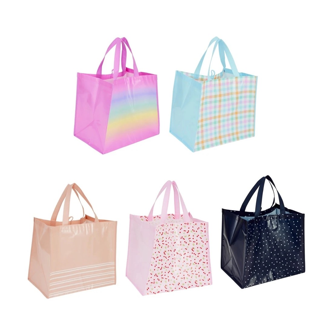 2 Laminated Reusable Bag - Assorted, 2 of 4