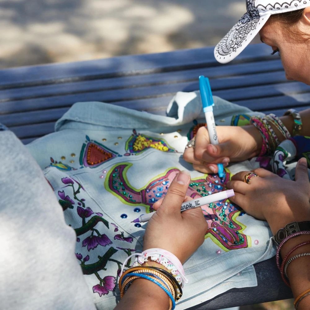 6 Sharpie Ultra Fine Permanent Markers Assorted 12 Pack, 6 of 8